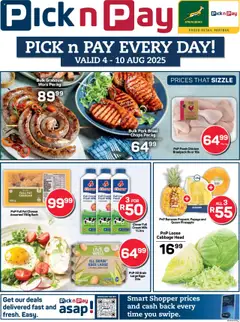 Preview of Pick n Pay specials valid from 04.08.2025