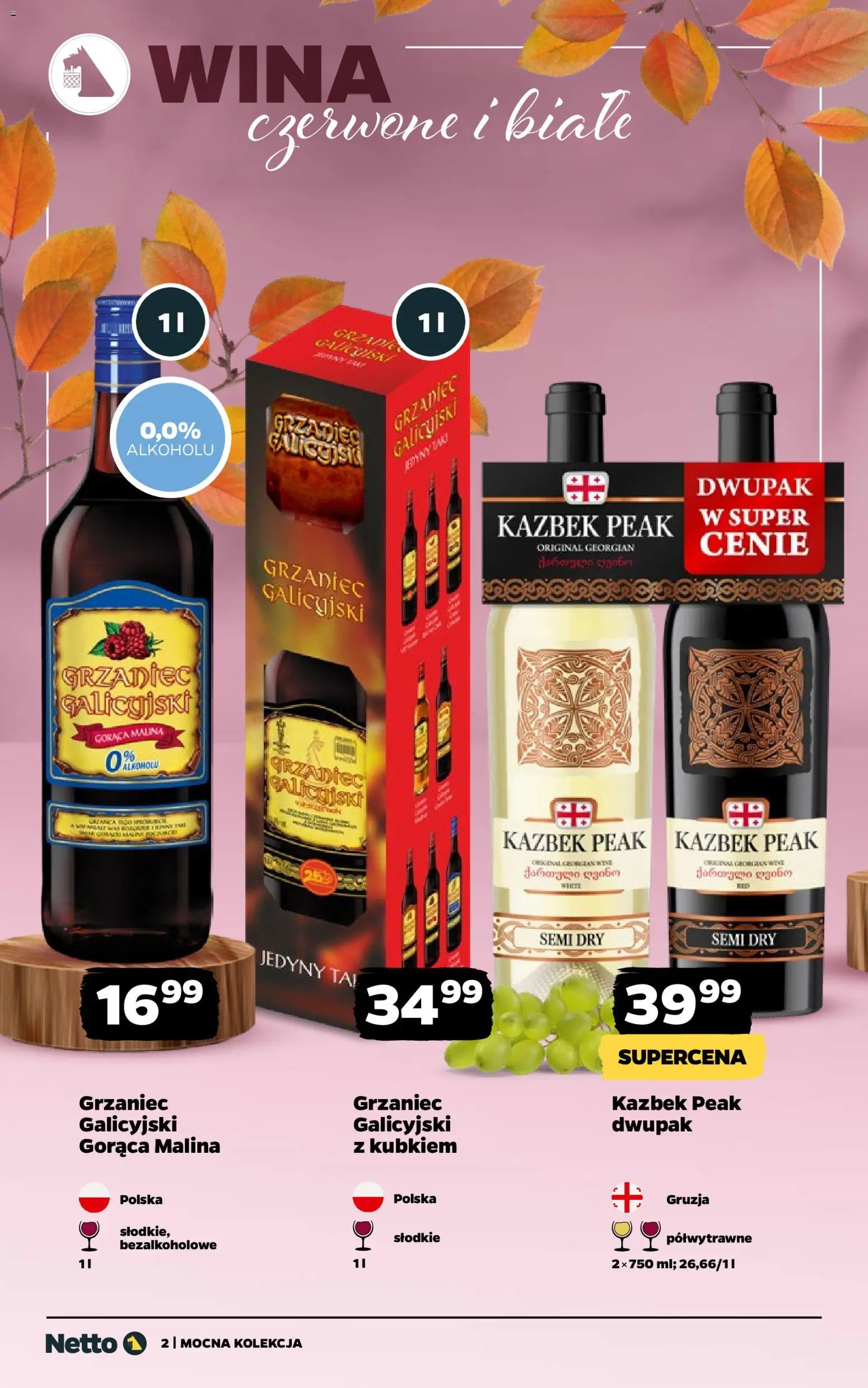 Netto gazetka - Wina od 27.10.2025 | Strona: 2 | Produkty: Malina