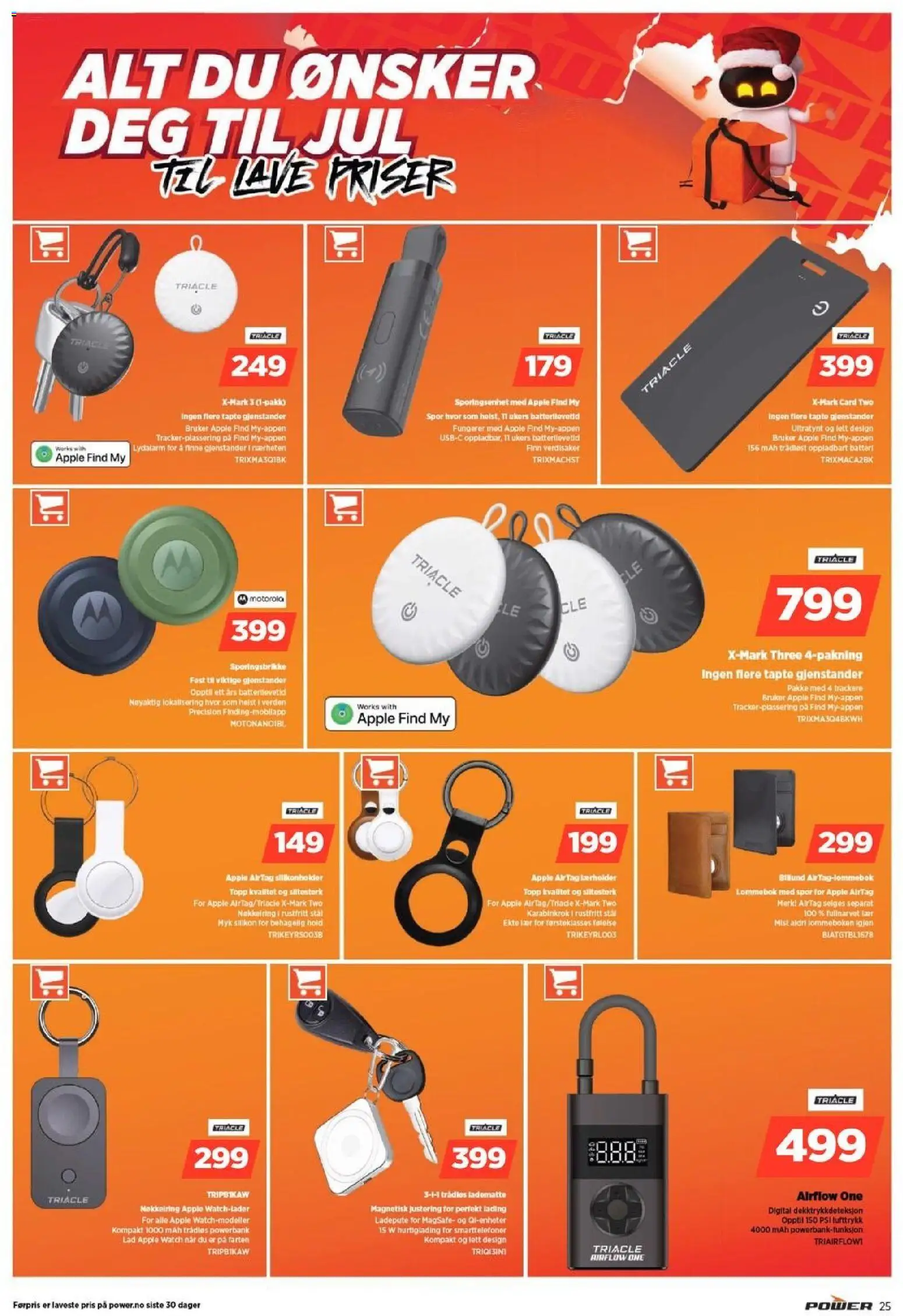 {H1} | Side: 25 | Produkter: Powerbank, Lommebok, Batteri, Topp