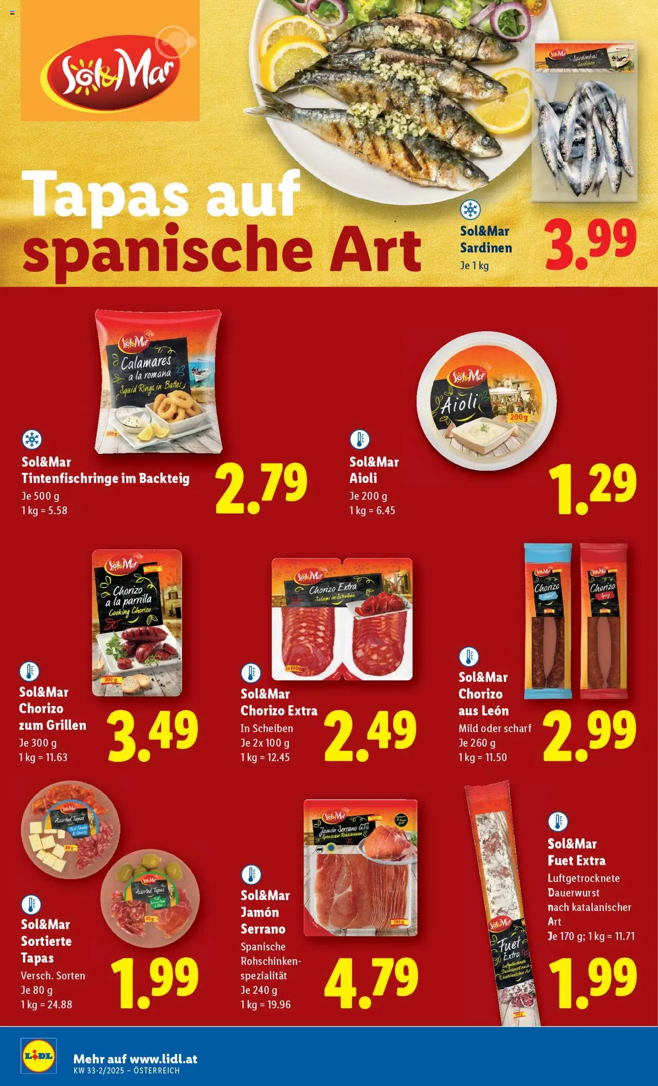 Lidl Flugblatt gültig ab 14.08.2025 | Seite: 14 | Produkte: Salami