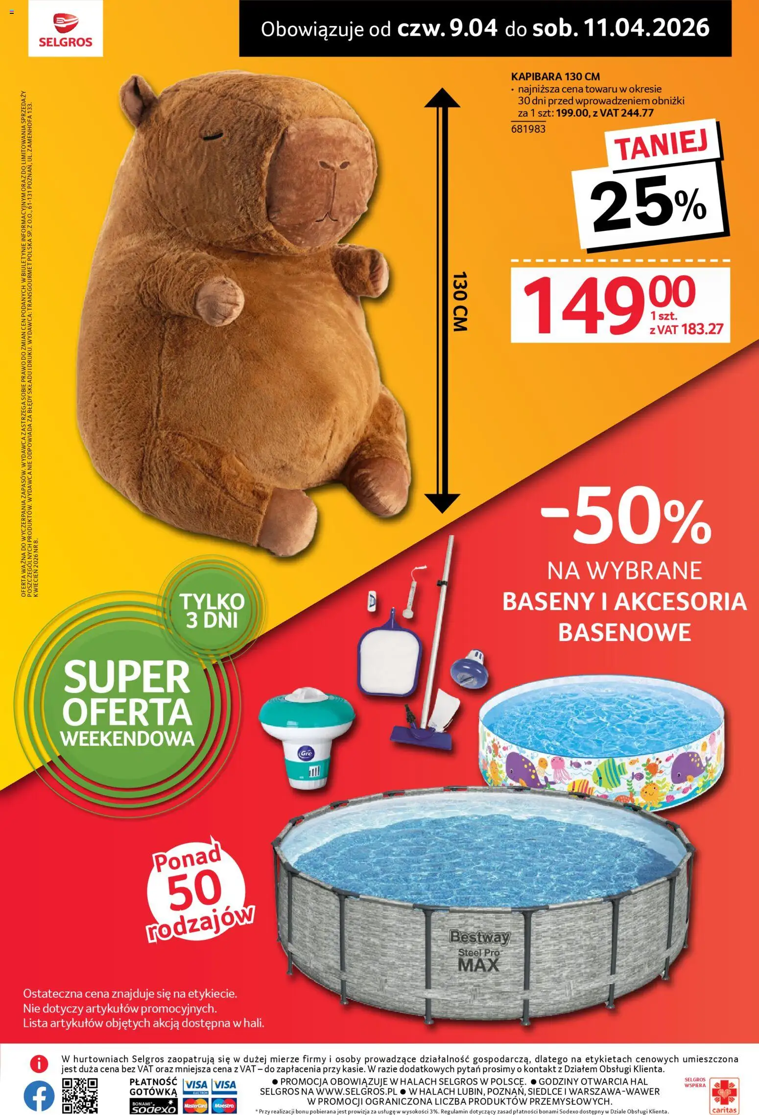 Selgros cash&carry - Oferta weekendowa od 09.04.2026 | Strona: 2