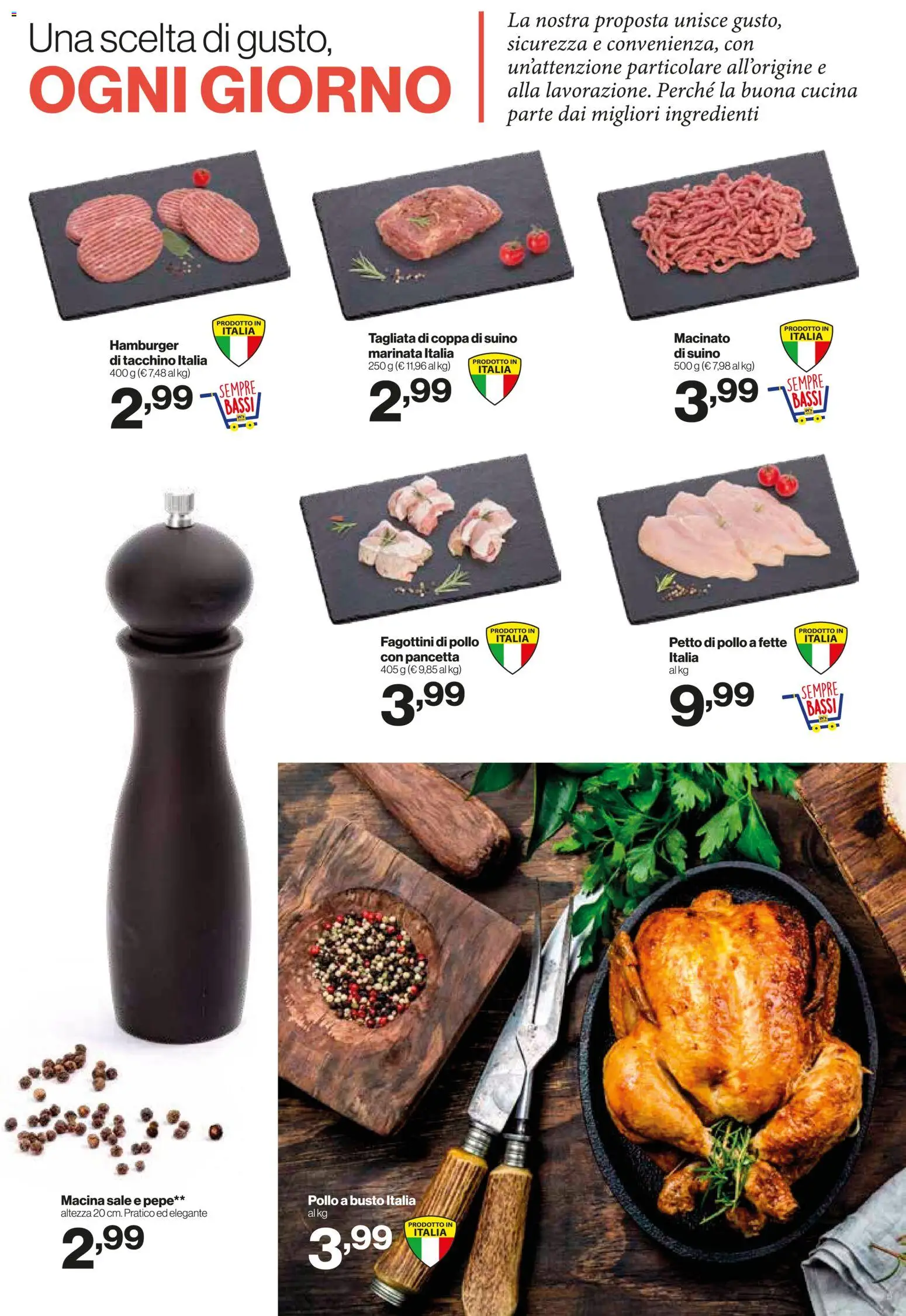Volantino IN's del 05.11.2025 | Pagina: 13 | Prodotti: Pollo, Pancetta, Sale, Pepe
