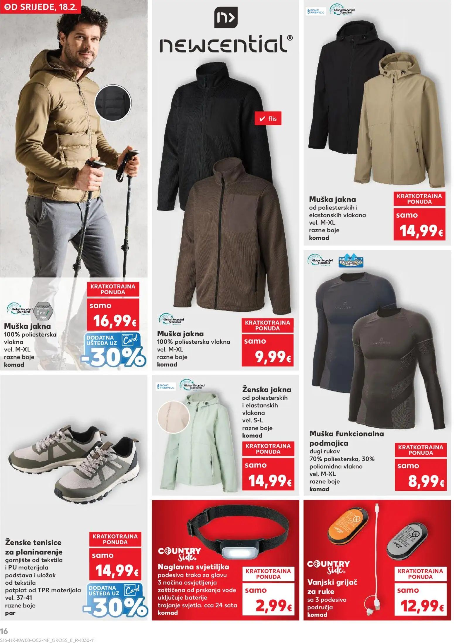 Kaufland HR akciós ujság - amely érvényes a következő dátumtól: 18.02.2026 | Oldal: 16