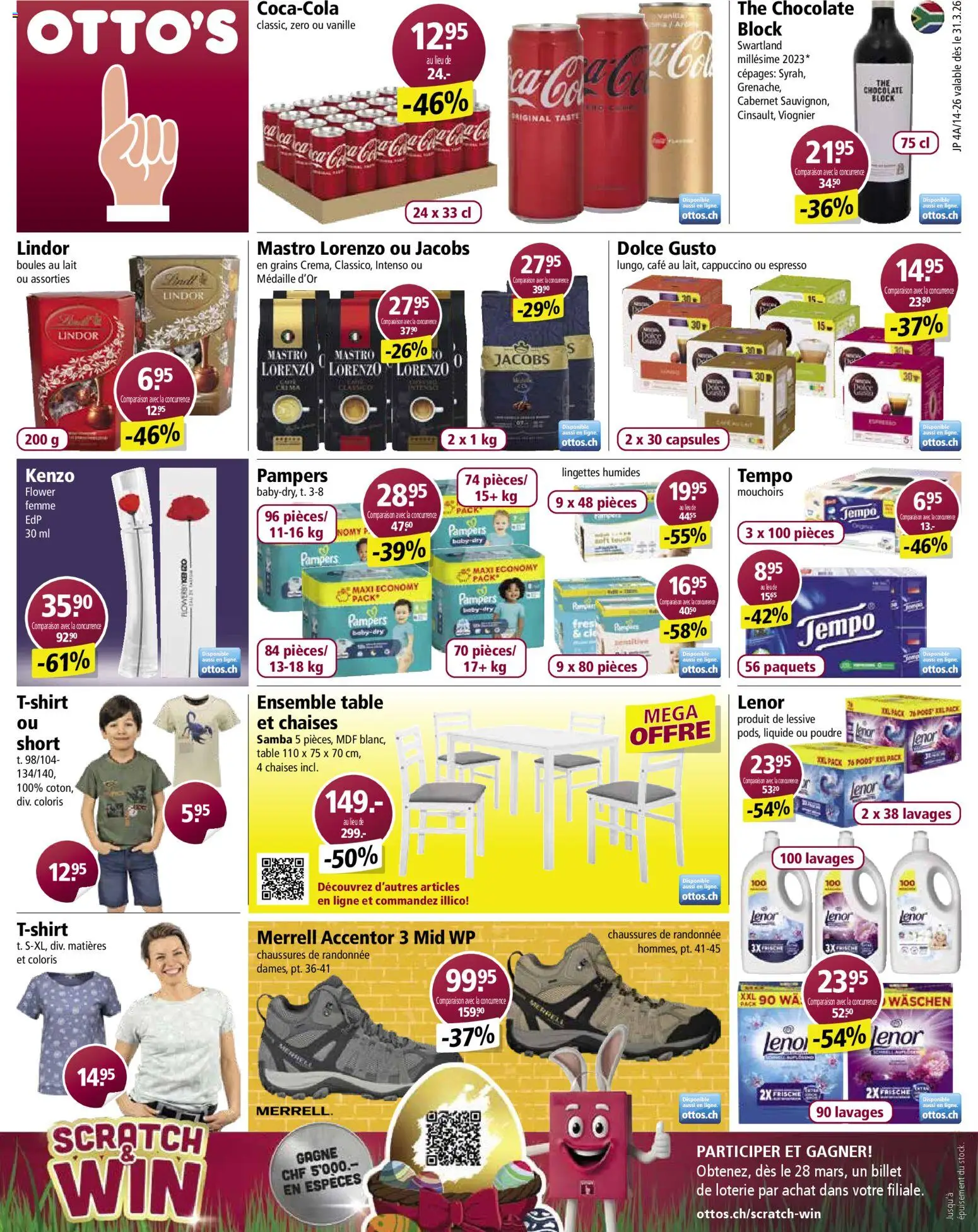 Otto's aktionen FR – gültig ab 31.03.2026 | Seite: 1 | Produkte: Pampers