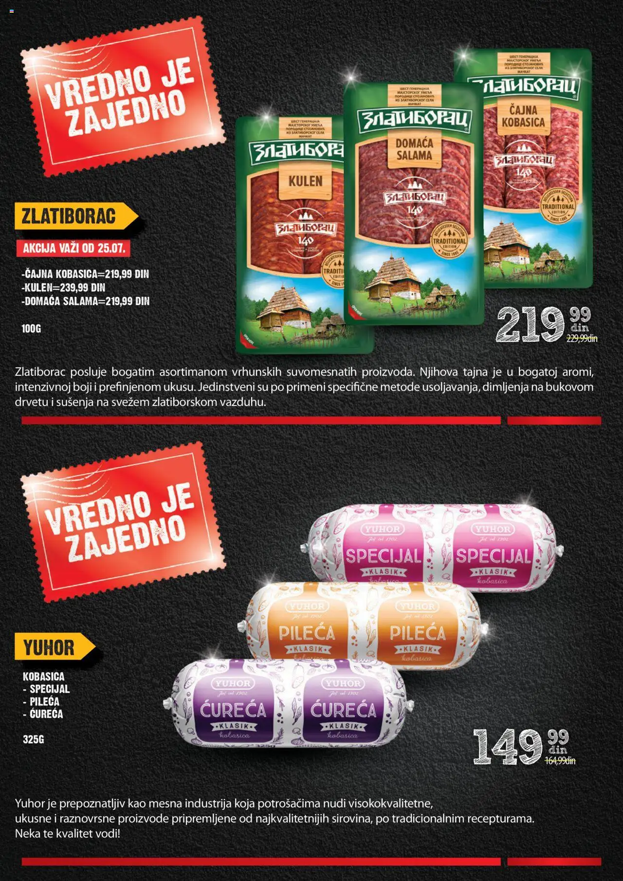 Idea katalog - važi od 24.07.2025 | Strana: 3 | Proizvode: Kulen, Salama, Kobasica