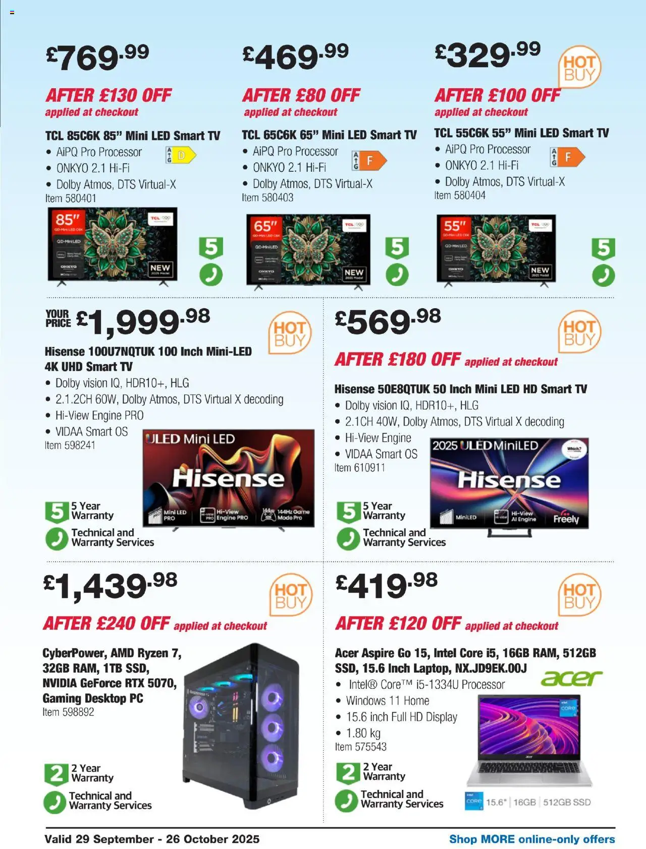 {H1} | Page: 30 | Products: PC, TV