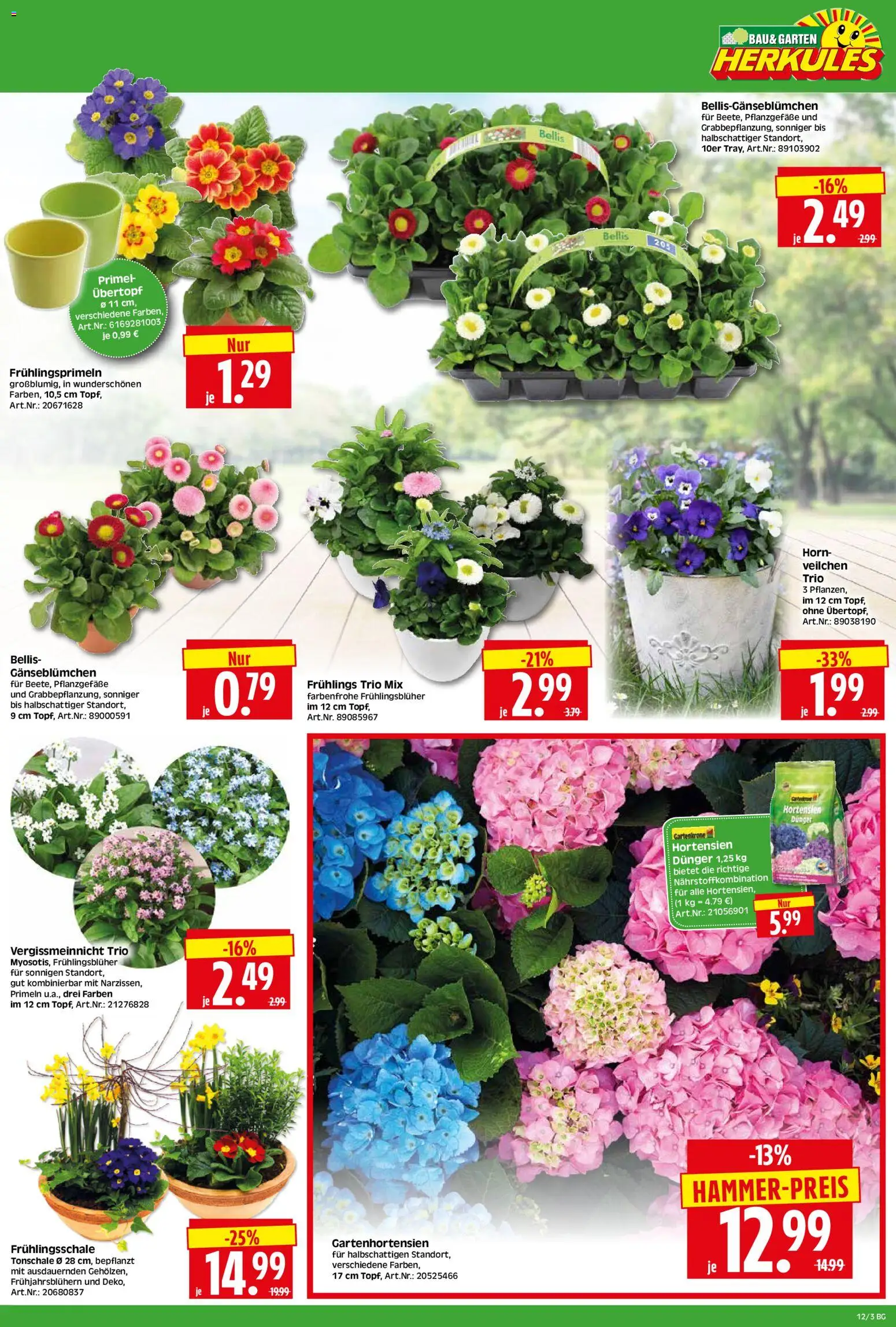 HERKULES Bau & Garten – gültig ab 16.03.2026 | Seite: 3