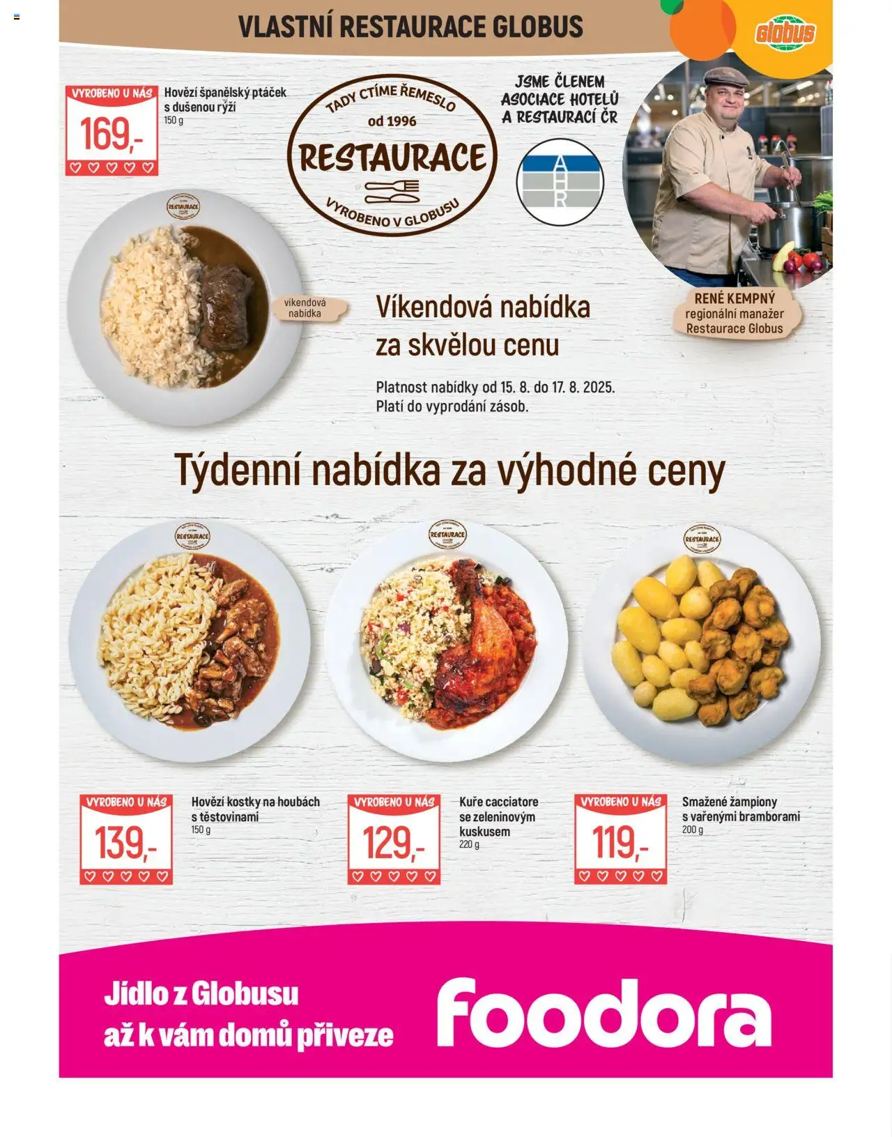 Globus leták - Liberec od 13.08.2025 | Strana: 8 | Produkty: Globus, Rýži, Kostky, Kuře