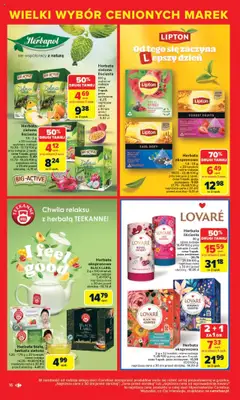 Carrefour Gazetka - Cenione marki, super ceny od 04.08.2025 | Strona: 16 | Produkty: Mango, Herbata liściasta, Black Label, Herbata
