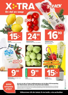 Coop X:-TRA - erbjudanden - Förhandsvisning av reklamblad från butik Coop X:-TRA aktuell från 01.12.2025 | Sida: 4 | Produkter: Galler, Vitkål