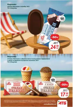 АТБ Kаталог - дійснийкції з 16.07.2025 | Сторінка: 2 | Товари: Морозиво, Какао, Абрикос
