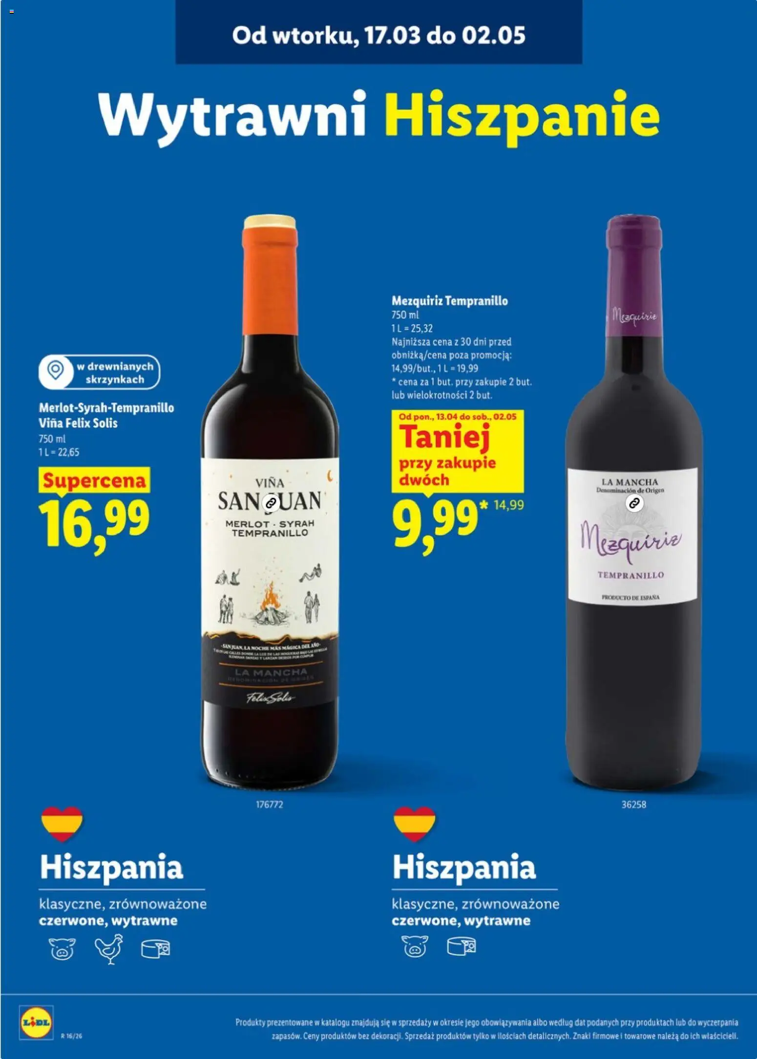Lidl Katalog karta win od 13.04.2026 | Strona: 25 | Produkty: Merlot