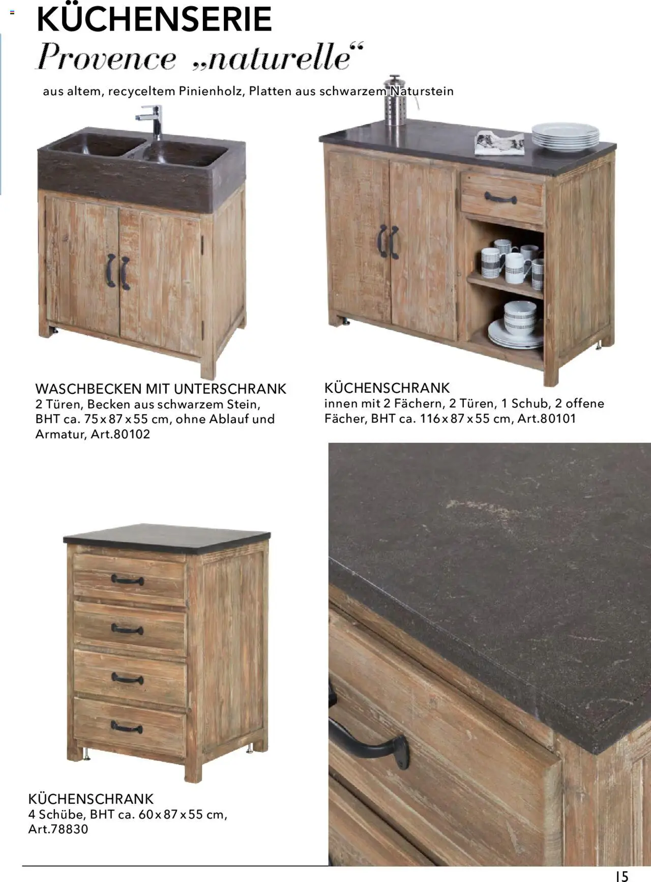 Rahaus Küchen – gültig ab 01.06.2024 | Seite: 15 | Produkte: Waschbecken, Unterschrank