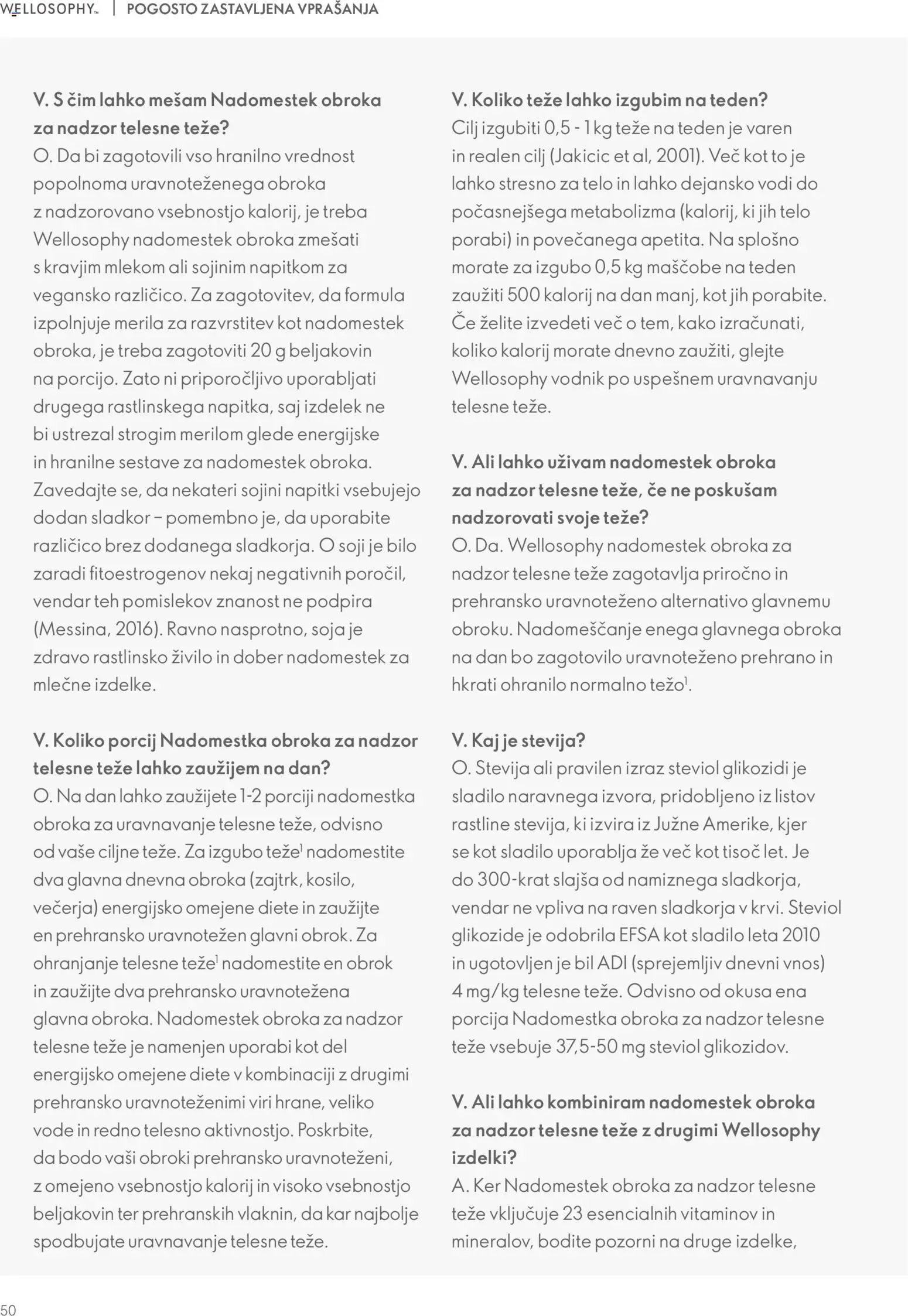 Novi Oriflame katalog ponudbe – veljaven od 01.01.2026 | Stran: 50 | Izdelki: Napitki, Sladilo, Sladkor