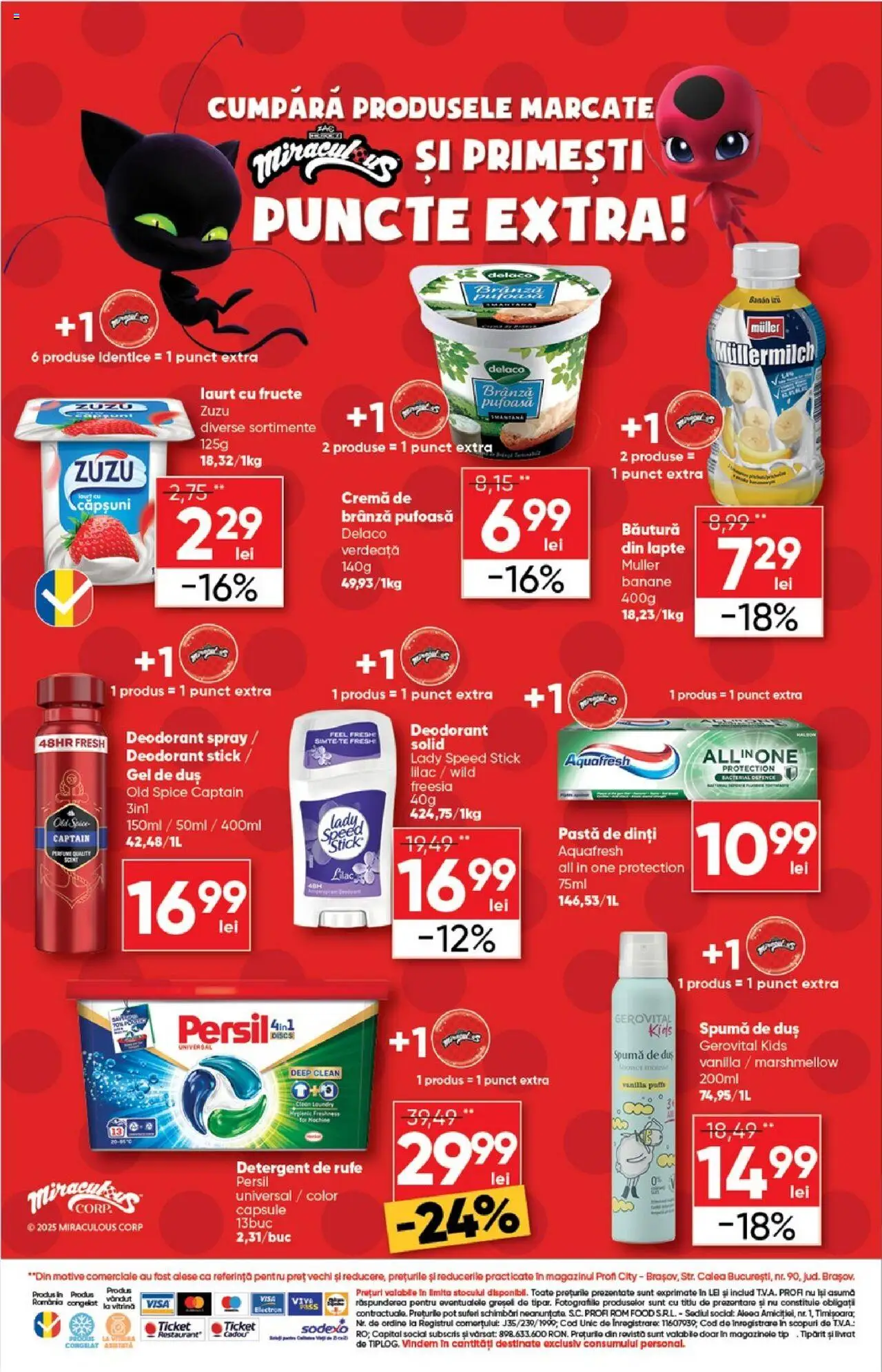 Catalog Profi City – valabil de la 20.08.2025 | Pagină: 8 | Produse: Kısırlaştırılmış Kedi Maması, Brânză, Banane, Detergent
