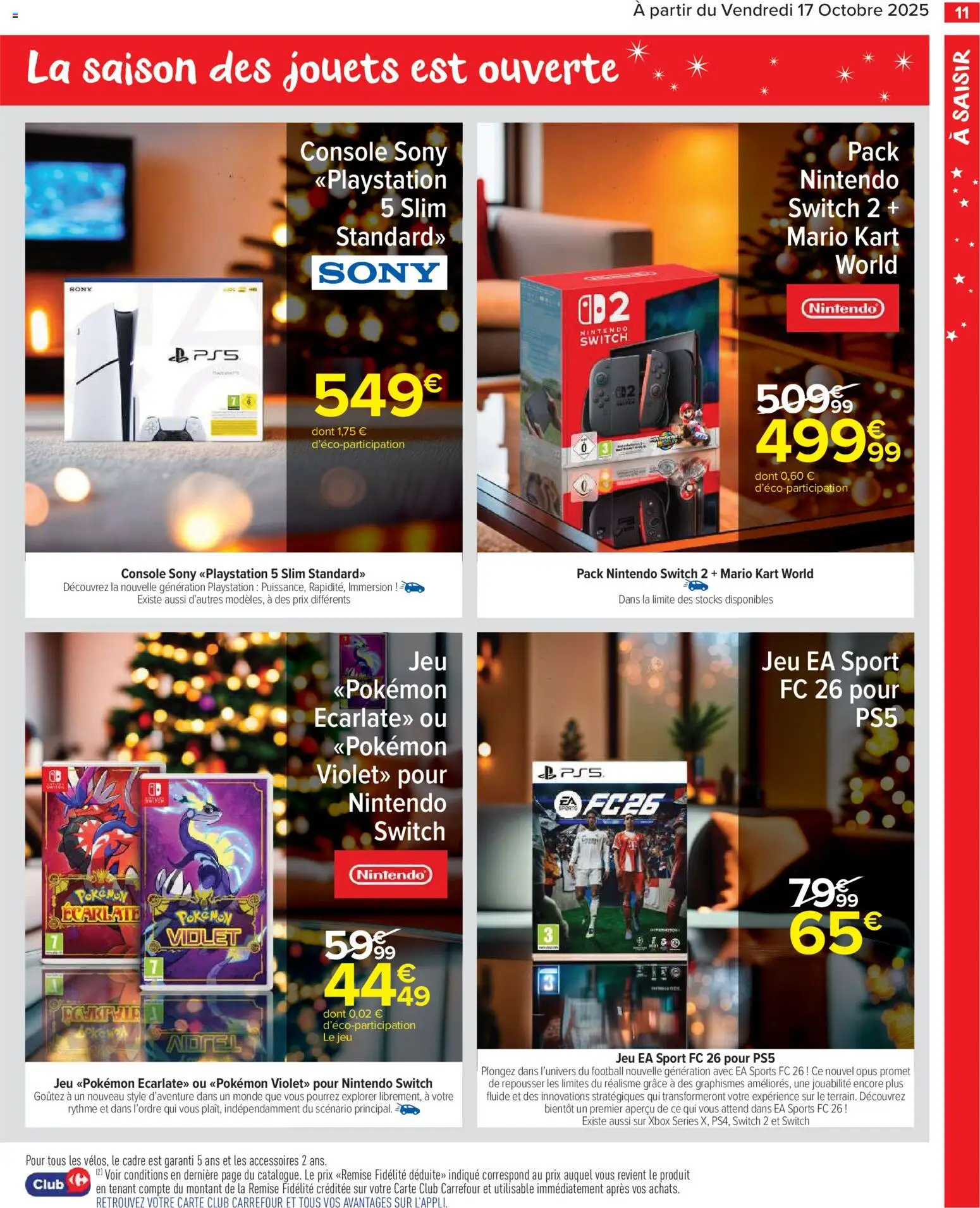 {H1} | Page: 11 | Produits: Playstation, Xbox, Jouets, Cadre