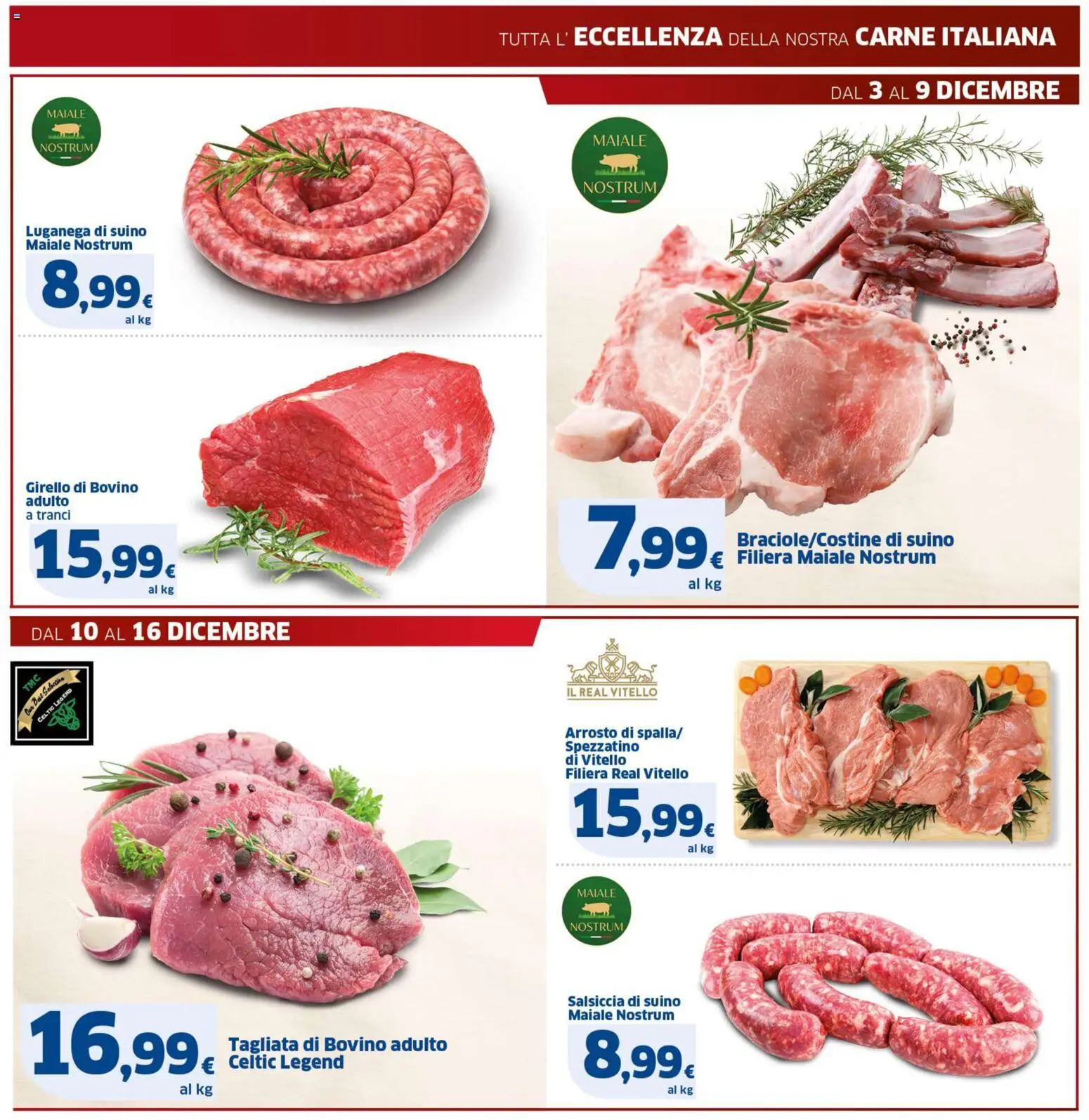 Volantino SIGMA del 03.12.2025 | Pagina: 5 | Prodotti: Bovino, Arrosto, Suino, Girello