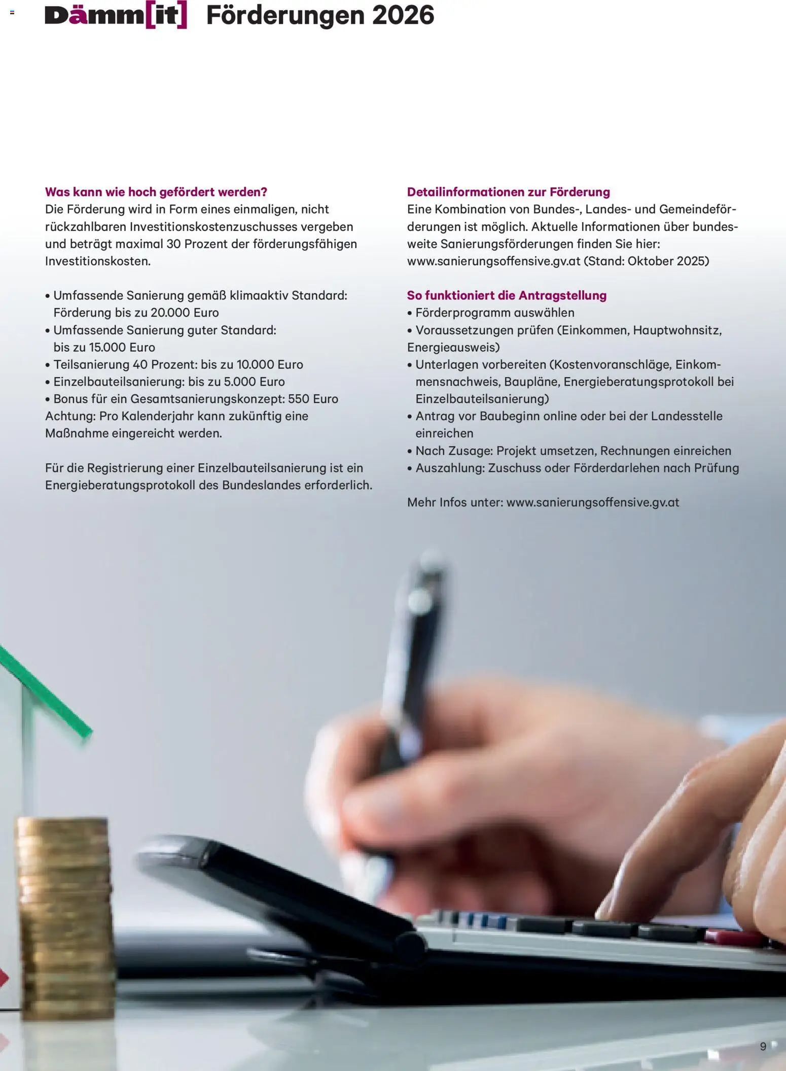 Lagerhaus Dämm[it] Folder gültig ab 02.01.2026 | Seite: 9