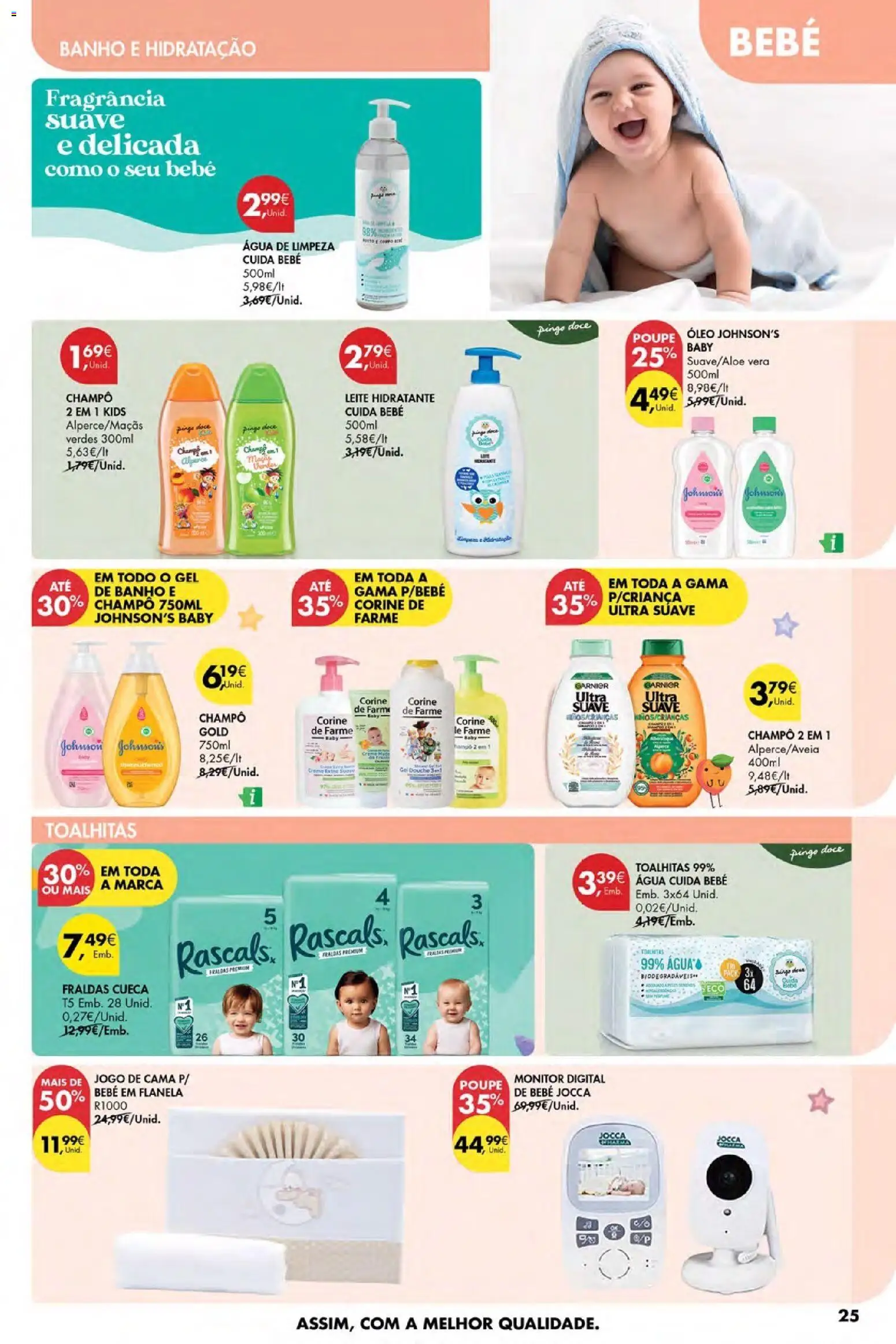 Pingo Doce Poupe Esta Semana Açores │ válido de 05.03.2026 | Página: 25 | Produtos: Monitor, Fragrância, Shampoo, Óleo