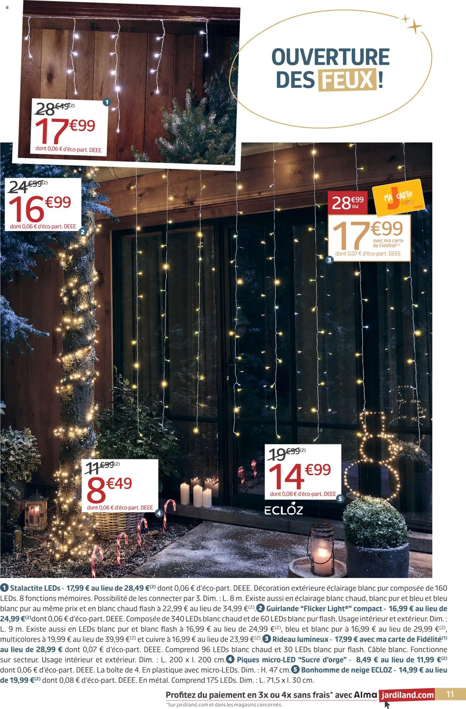 {H1} | Page: 11 | Produits: Sucre, Câble, Rideau