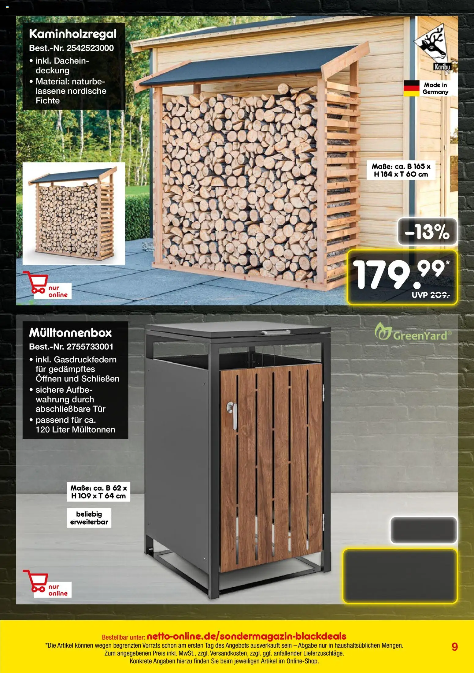 Netto Marken-Discount - Black Friday – gültig ab 20.11.2025 | Seite: 9 | Produkte: Tür