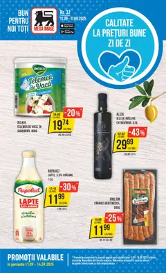Ofertele Mega Image valabile de la 11.09.2025