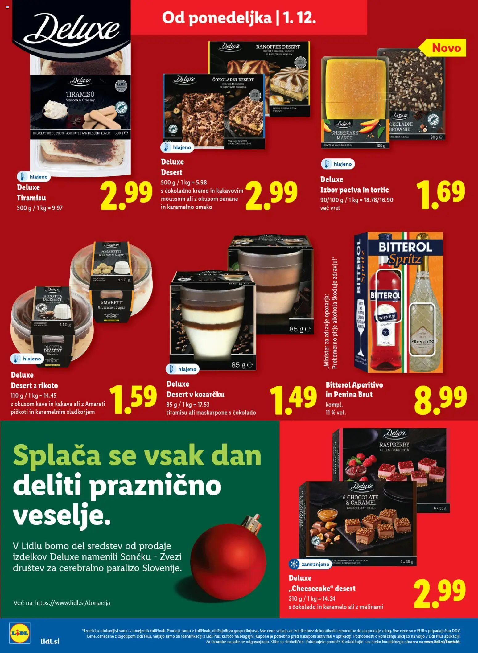 Novi Lidl katalog ponudbe – veljaven od 27.11.2025 | Stran: 50 | Izdelki: Penina, Banane, Piskoti, Mango