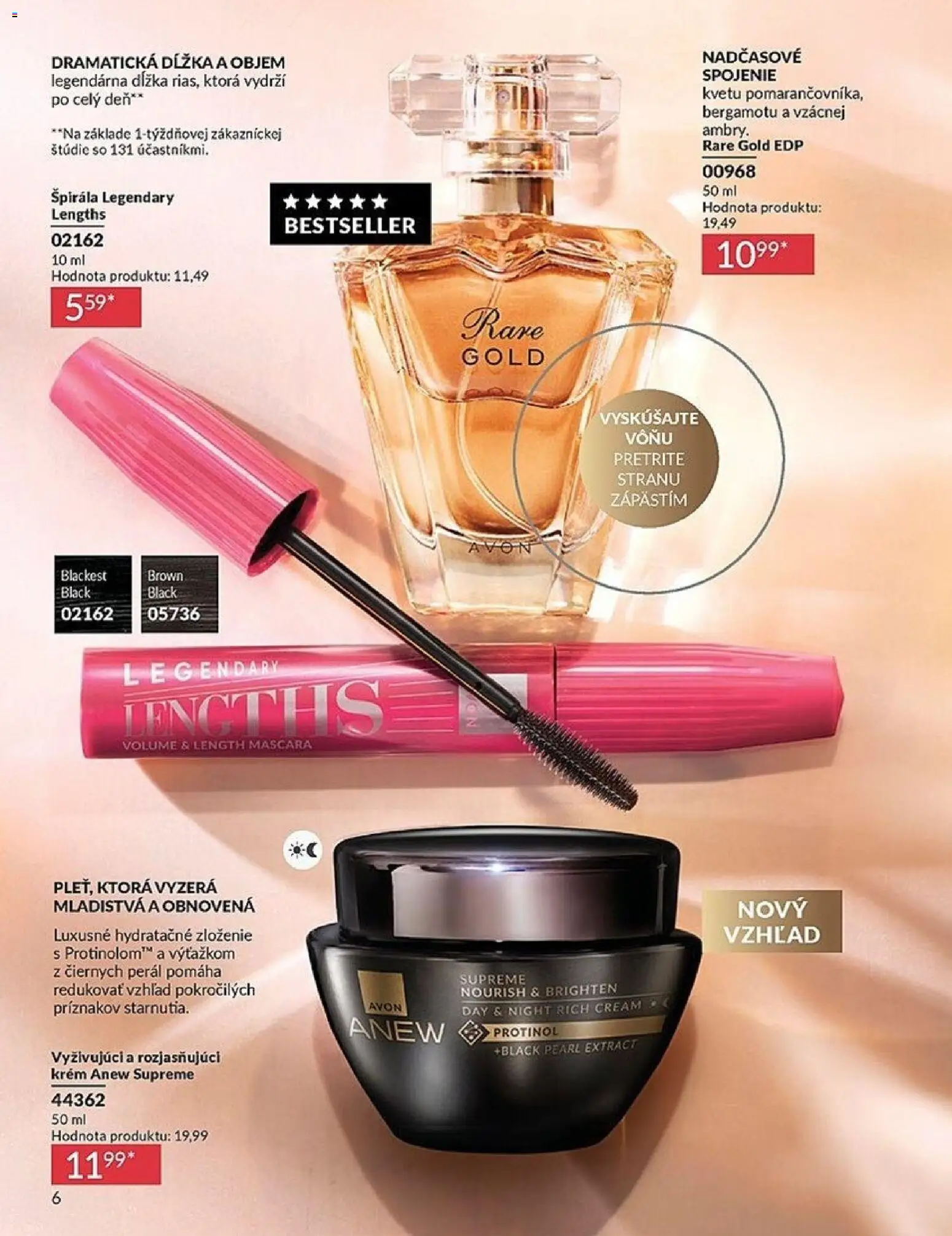Nové Avon akcie – leták je platný od 01.01.2026 | Strana: 6 | Produkty: Krém