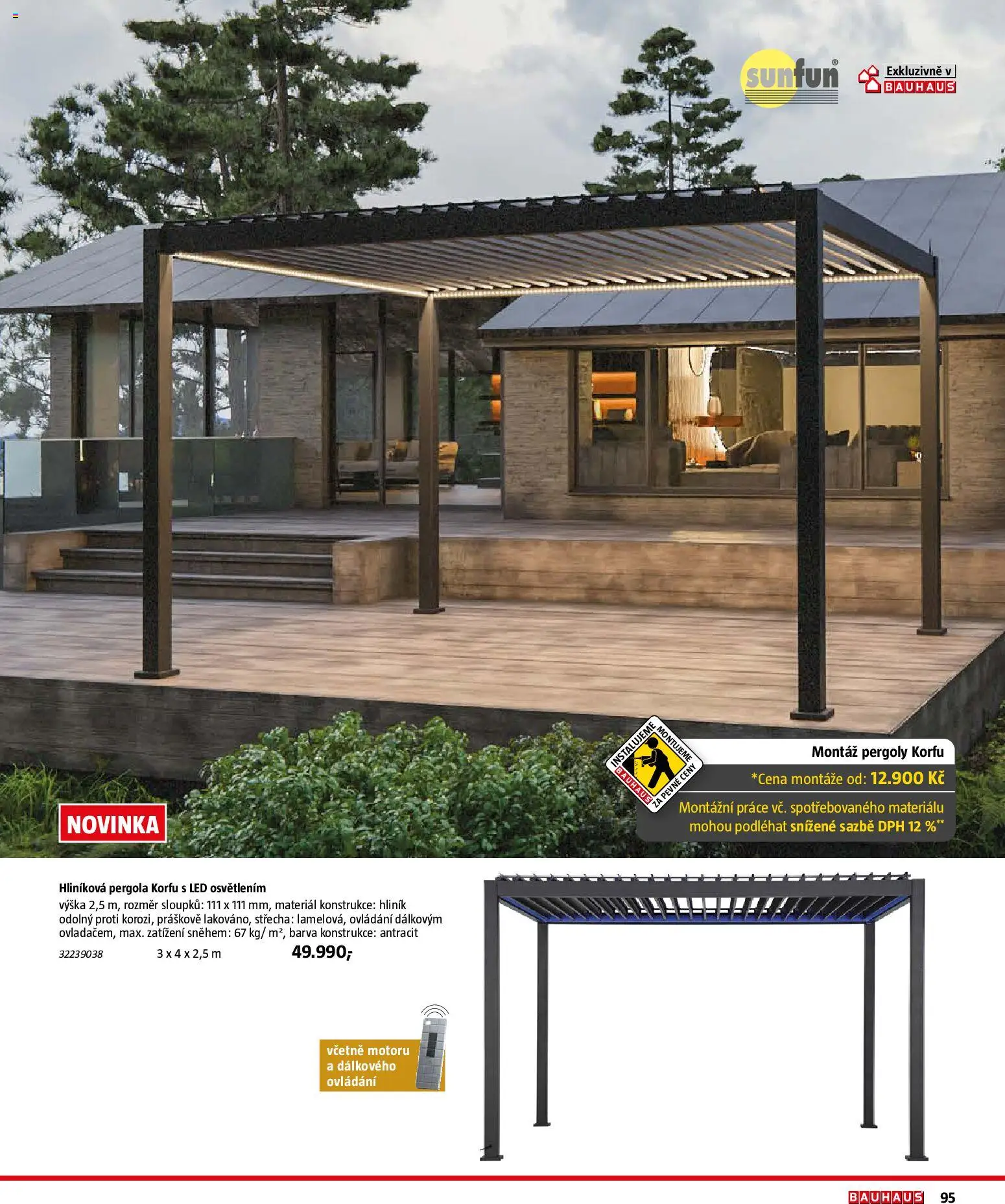 Bauhaus katalog Záhradní nábytek od 08.04.2026 | Strana: 95 | Produkty: LED