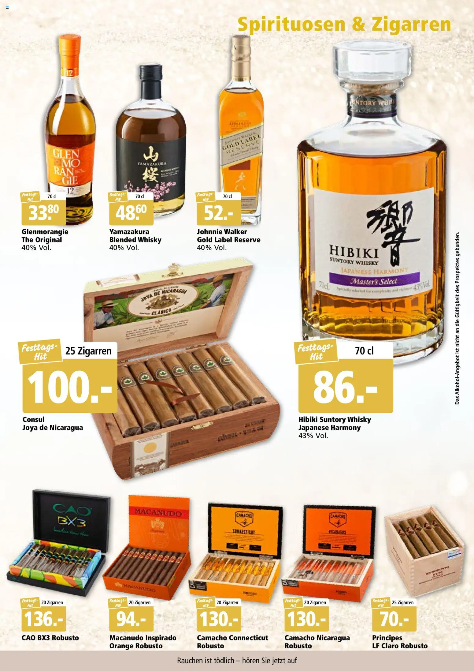 Aligro Aktionen Festtags-Hits Schlieren, Gossau SG, Frauenfeld, Rapperswil-Jona, Sargans, Bern, Brüttisellen, Pratteln, Emmen, Spreitenbach – gültig ab 03.11.2025 | Seite: 9