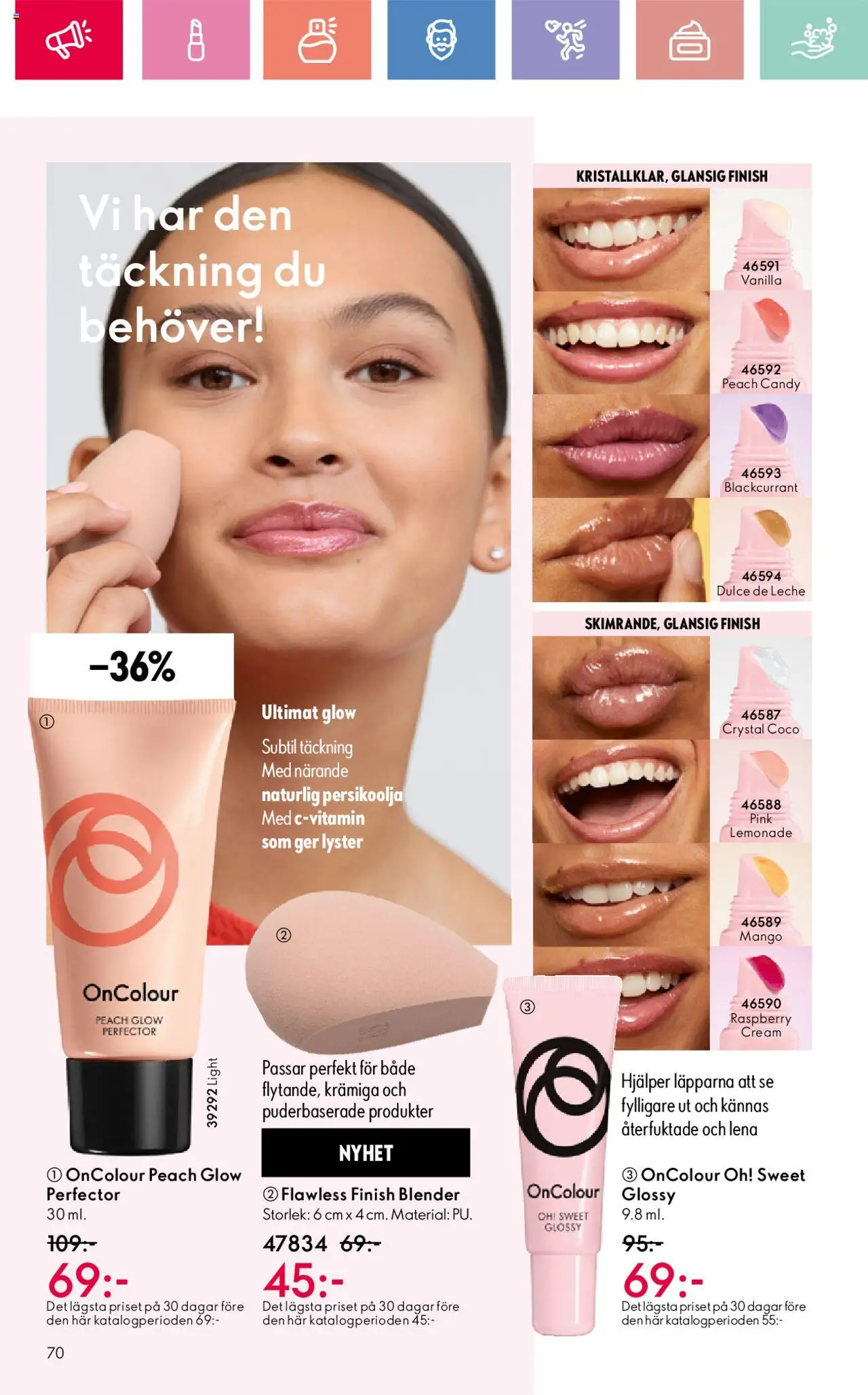 Oriflame reklamblad aktuell från 24.08.2025 | Sida: 70 | Produkter: Blender, Mango