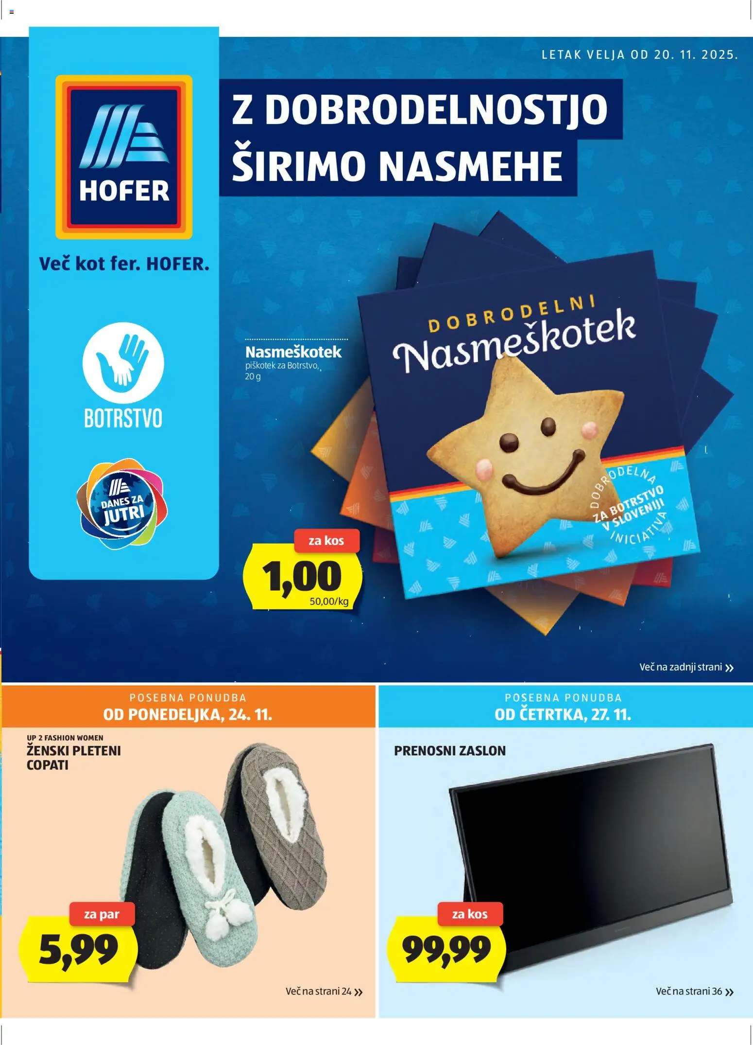 Hofer SI katalog | vrijedi od 20.11.2025 | Stranica: 1