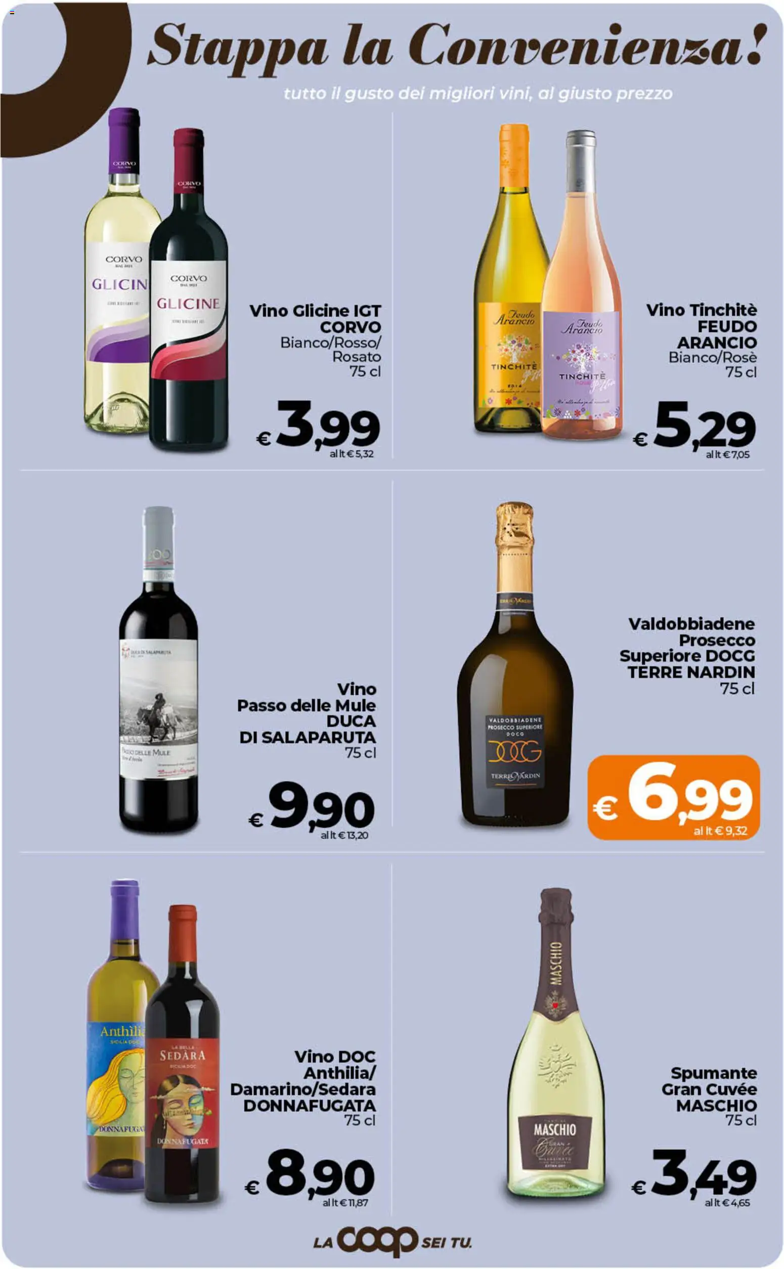 Volantino Ipercoop del 28.04.2026 | Pagina: 39 | Prodotti: Prosecco, Vino, Spumante