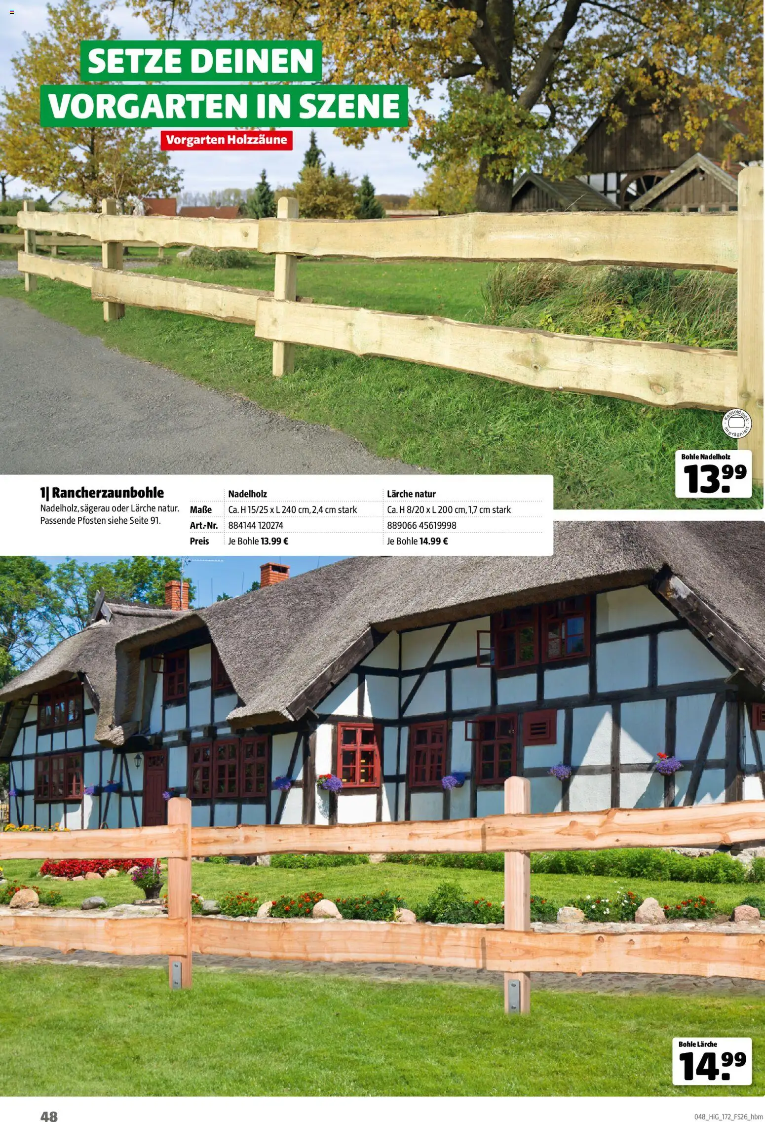 Hagebau Gartengestaltungsortiment – gültig ab 02.03.2026 | Seite: 48