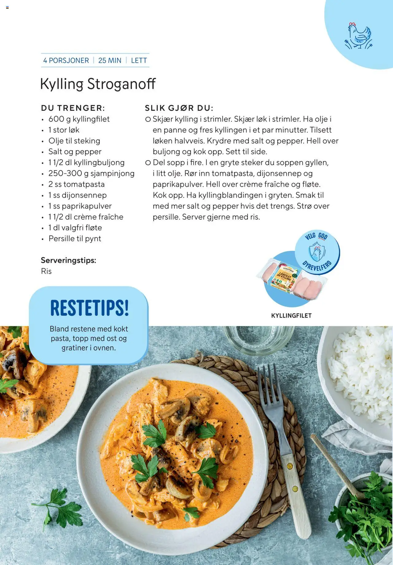 {H1} | Side: 17 | Produkter: Ost, Olje, Kylling, Суміш дитяча