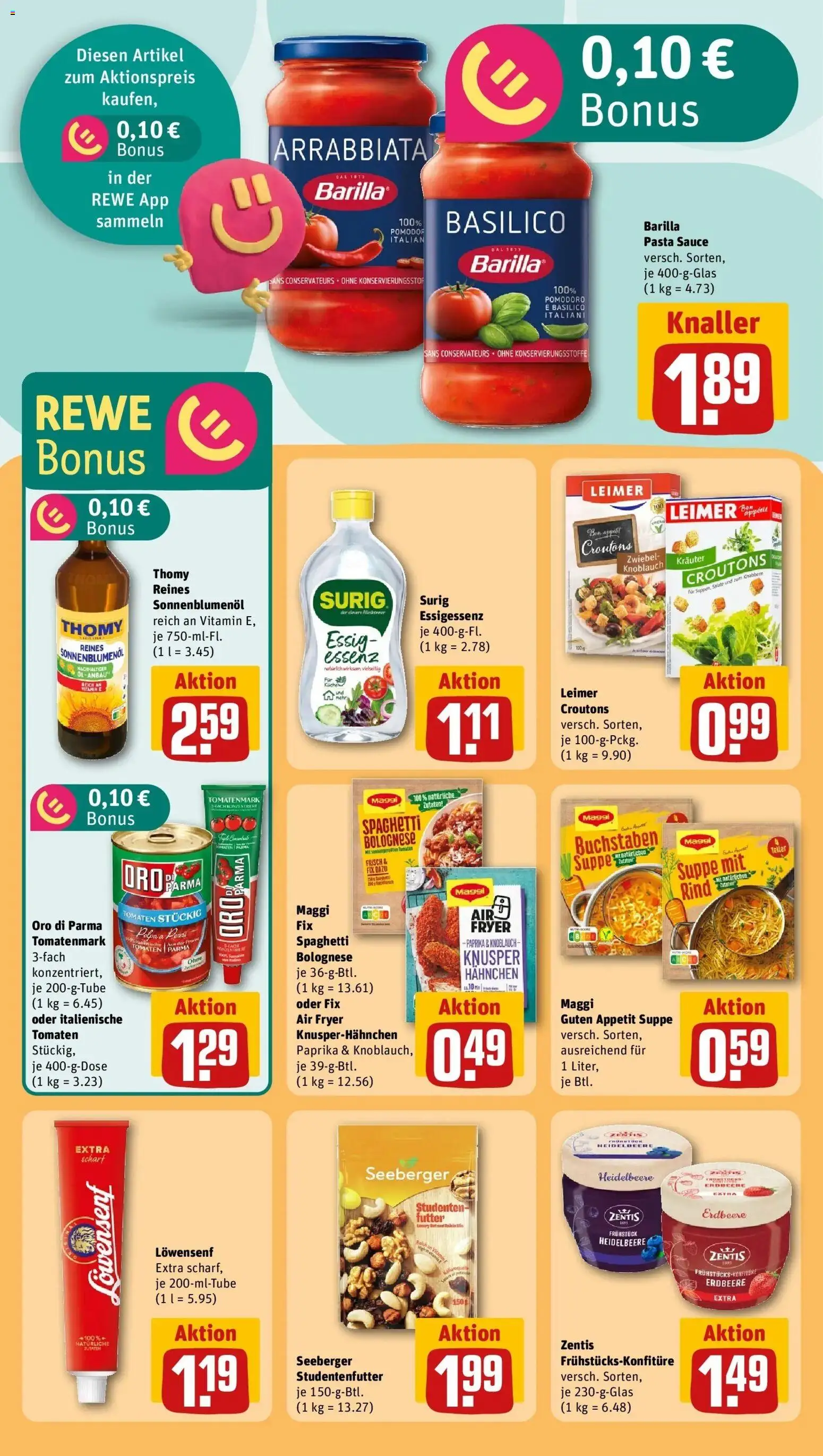 Rewe Prospekt Ginsheim-Gustavsburg	 – gültig ab 01.03.2026 | Seite: 26 | Produkte: Hahnchen, Maggi, Öl, Knoblauch