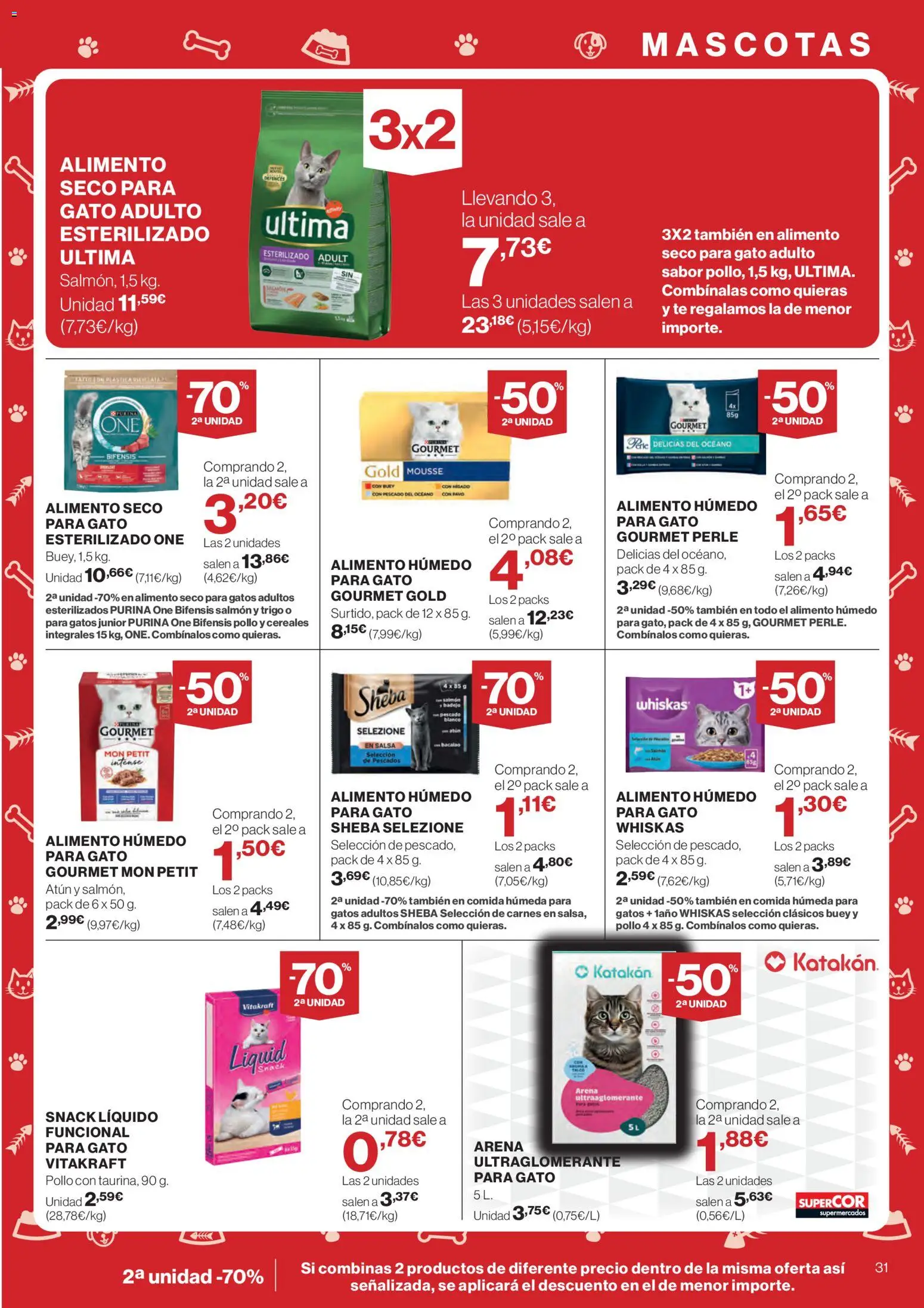 Supercor Canarias │ válido desde el 07.01.2026 | Página: 31 | Productos: Mousse, Pescado, Cereales, Té