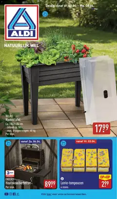 Aldi folder - Weekendfolder - Voorbeeld van een folder van Aldi, geldig van 03.04.2026