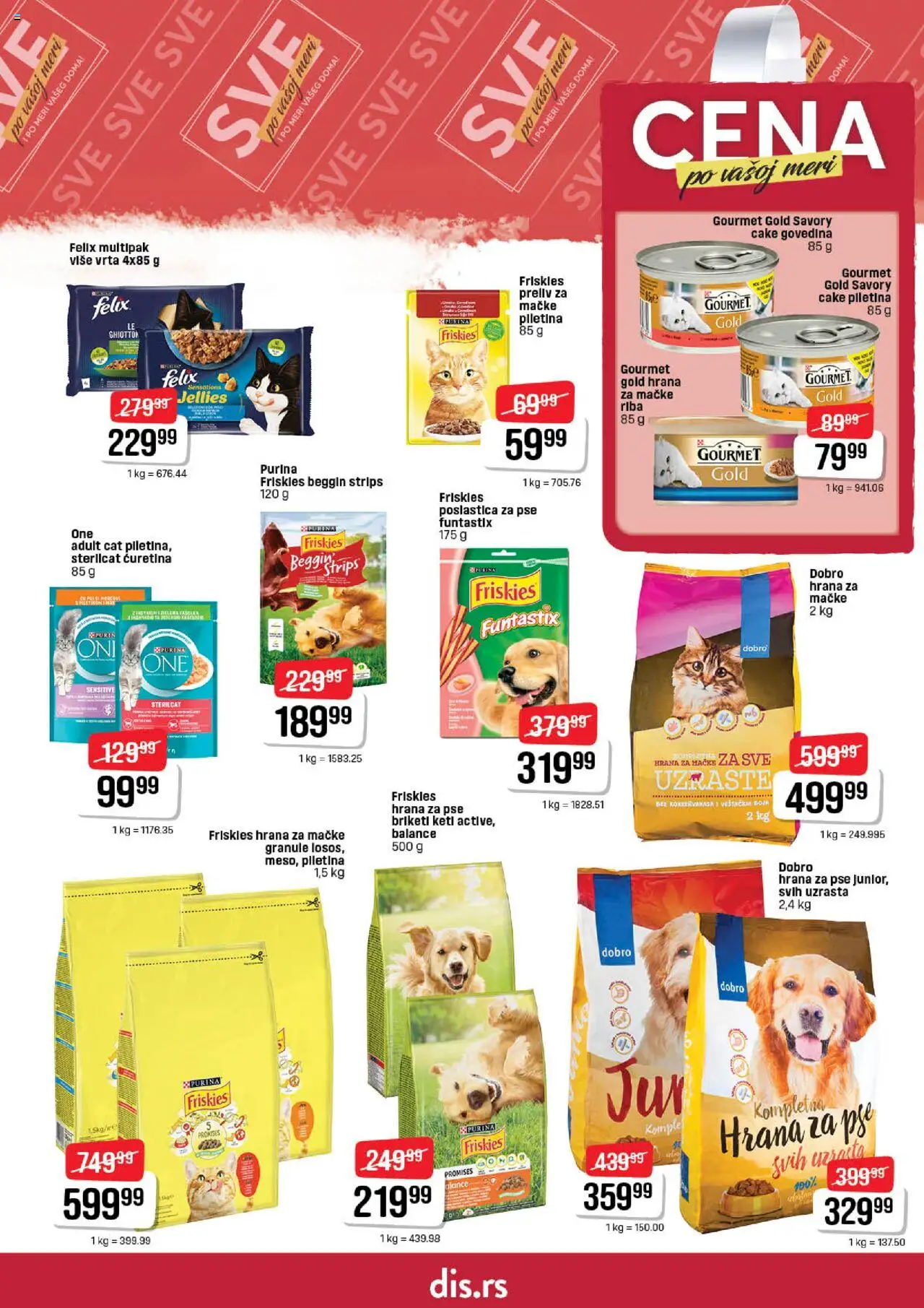 DIS katalog - važi od 09.10.2025 | Strana: 19 | Proizvode: Purina, Hrana za pse, Merci, Riba