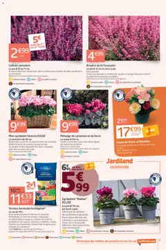 Jardiland - Prévisualisation de Jardiland catalogue valide à partir de 22.10.2025 | Page: 3 | Produits: Sac, Plantes, Terreau horticole, Panier