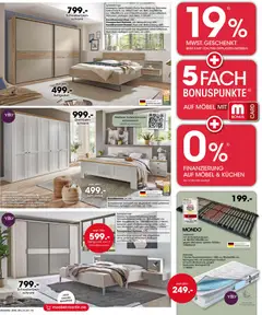 Möbel Martin Prospekt 	 ab 01.04.2026 gültig | Seite: 10 | Produkte: Matratze, Lattenrost, Schrank, Kuchen