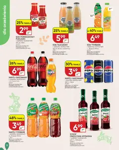 Pogląd oferty "Chata Polska gazetka" - ważna od 16.03.2026 | Strona: 12 | Produkty: Brzoskwinia, Gruszka, Malina, Pepsi
