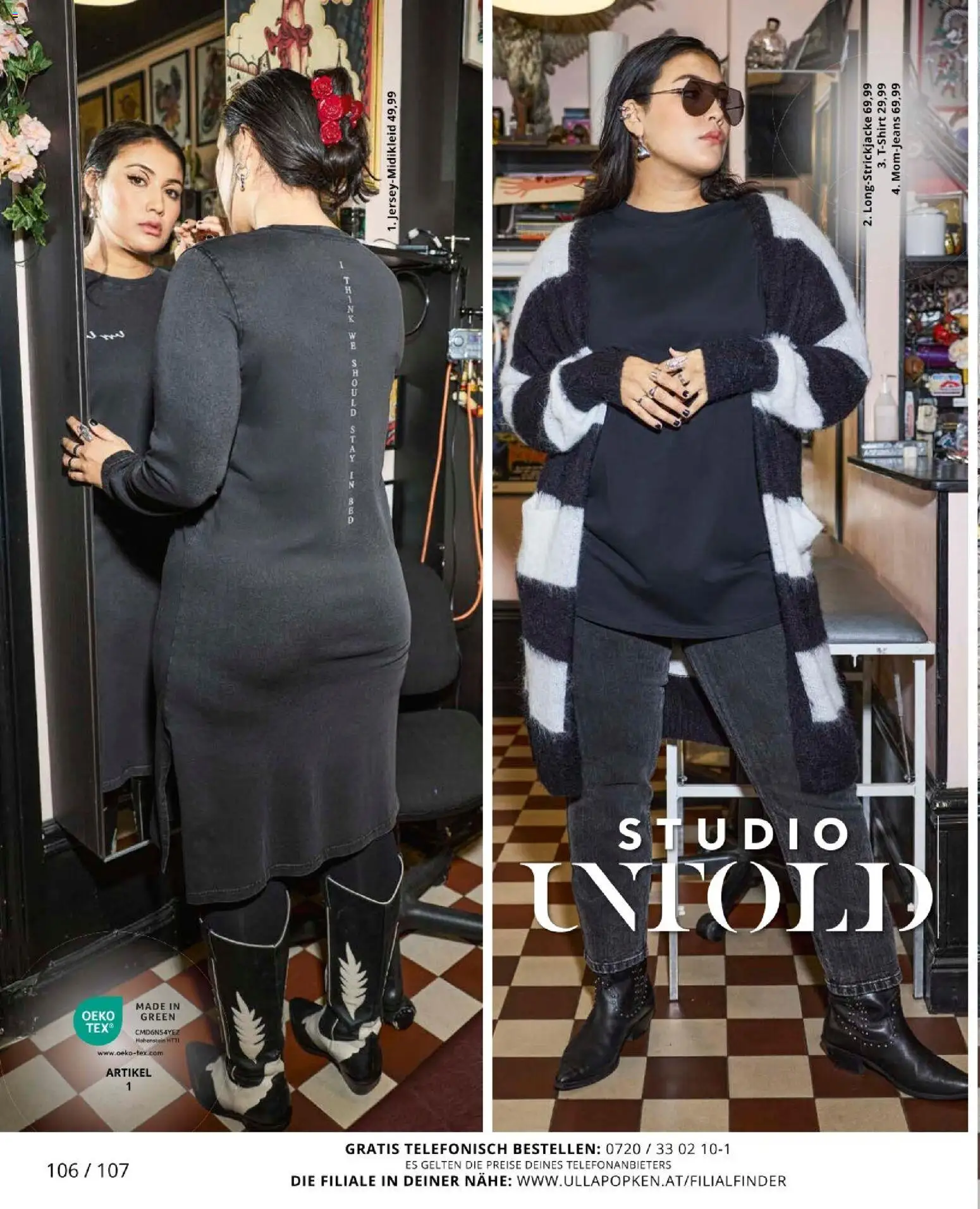 Ulla Popken akciós ujság - amely érvényes a következő dátumtól: 09.01.2026 | Oldal: 106