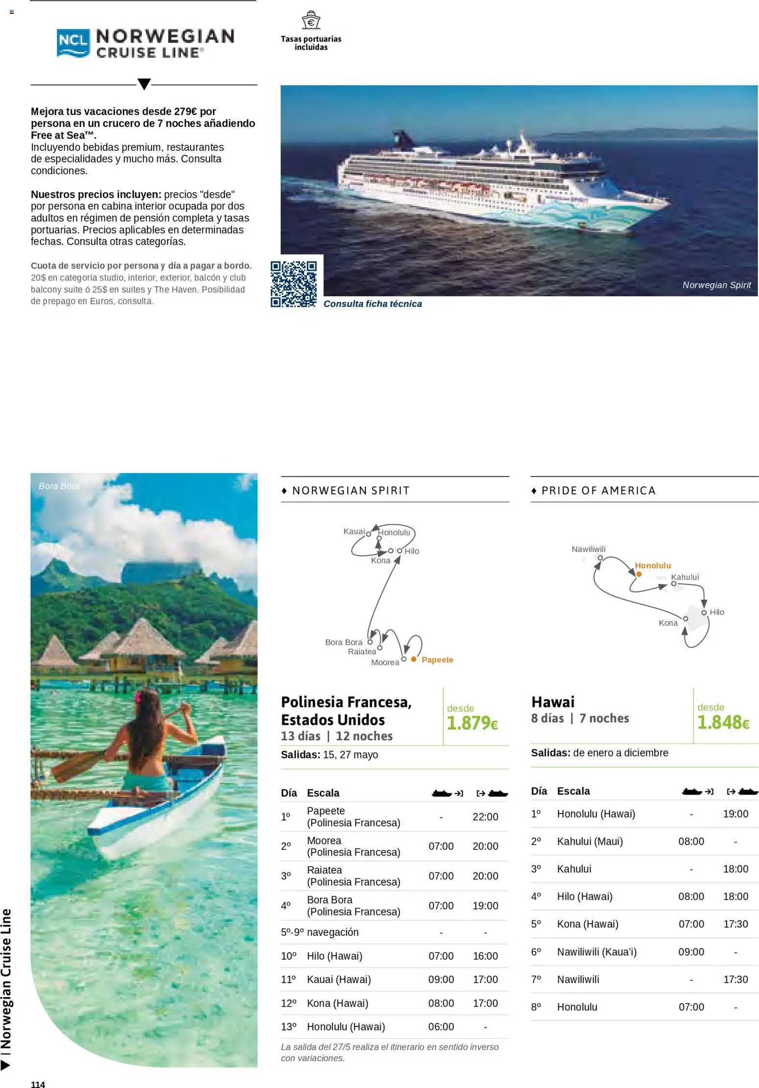 Viajes El Corte Inglés Cruceros marítimos │ válido desde el 01.01.2026 | Página: 115 | Productos: Navegación