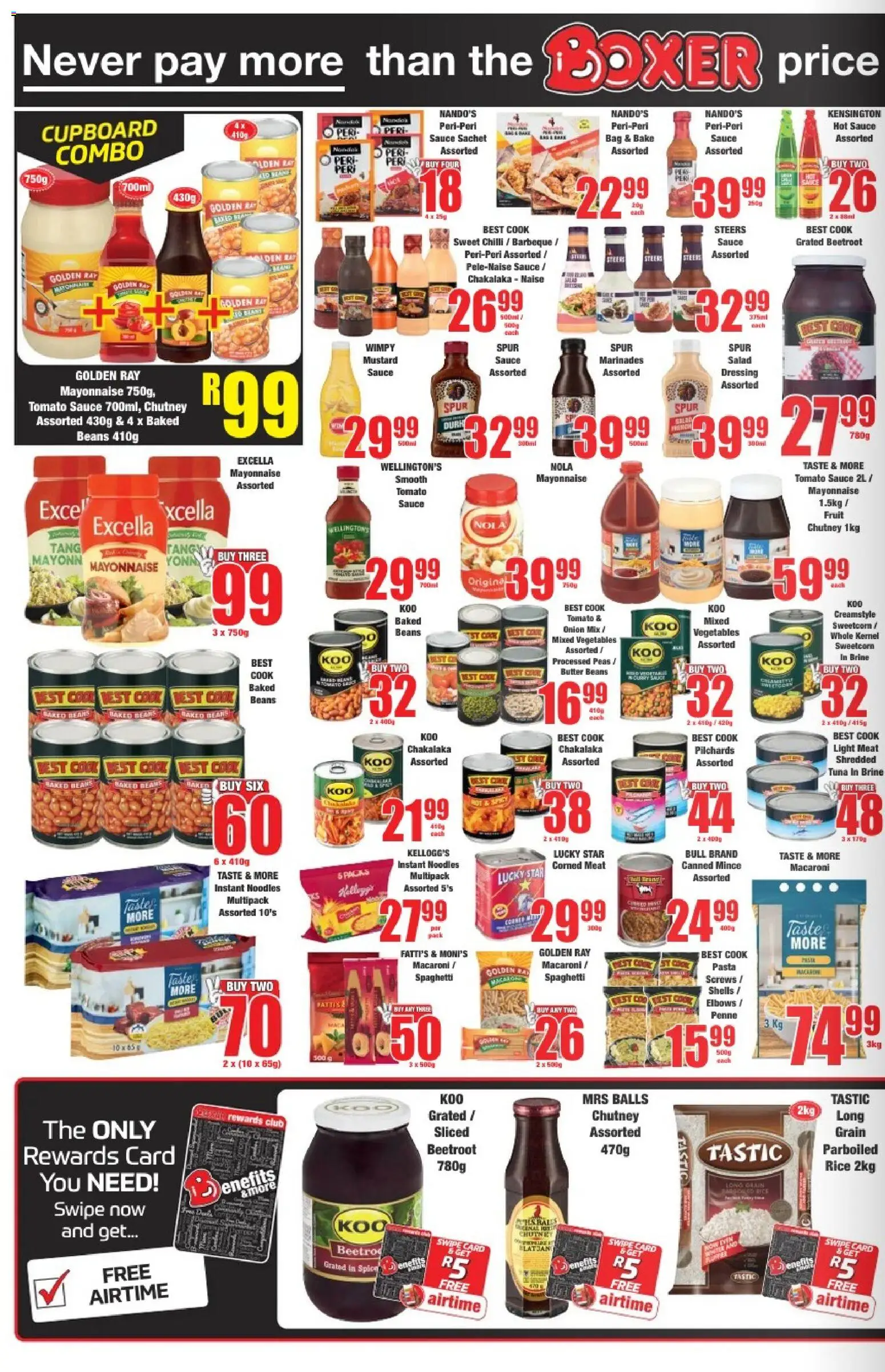 New Boxer catalogue – valid from 04.12.2025 | Page: 8 | Products: Chutney, Mayonnaise, Sauce, Chilli