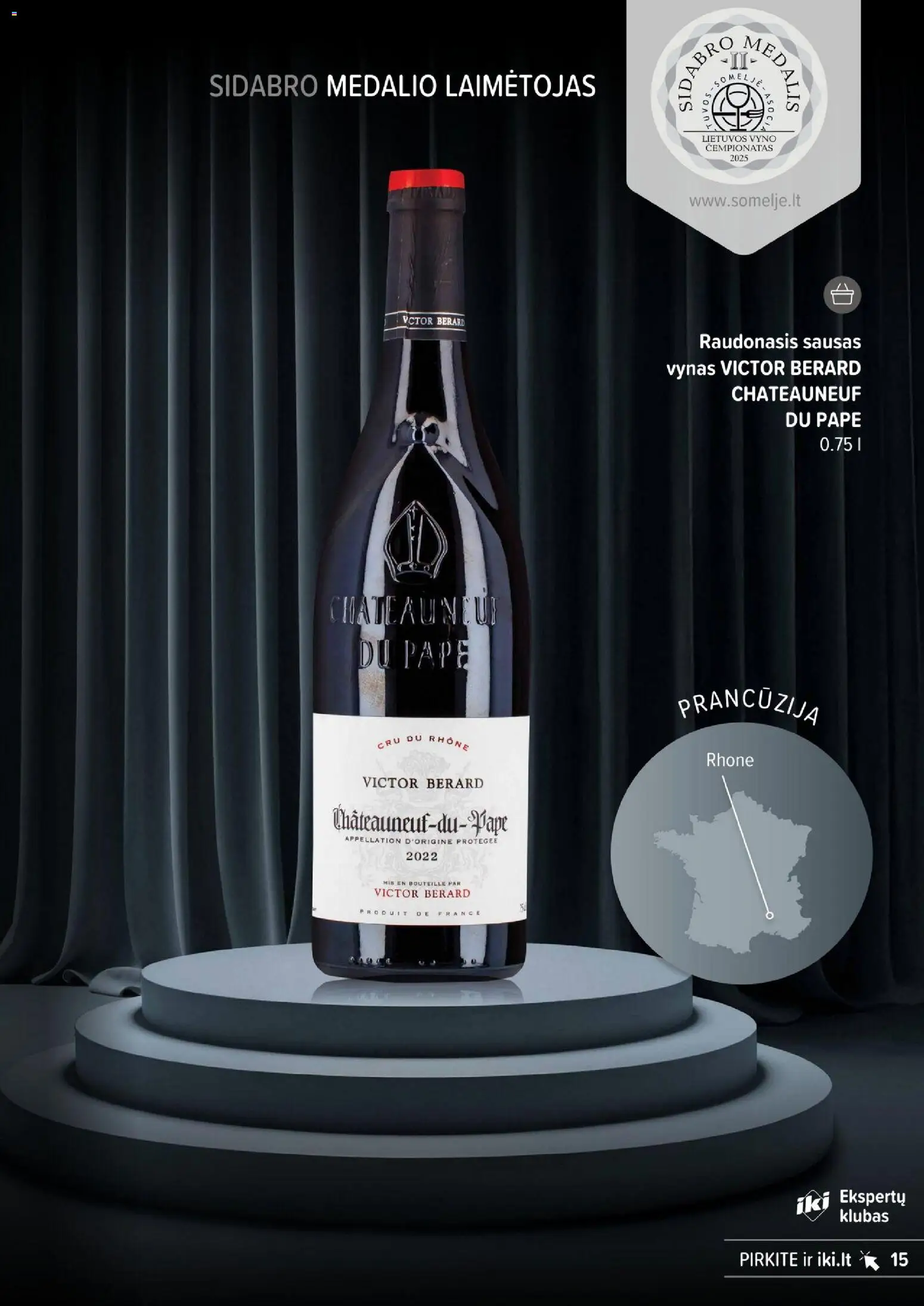 IKI akcijos nuo 12.12.2025 | Puslapis: 15 | Prekių: Vynas