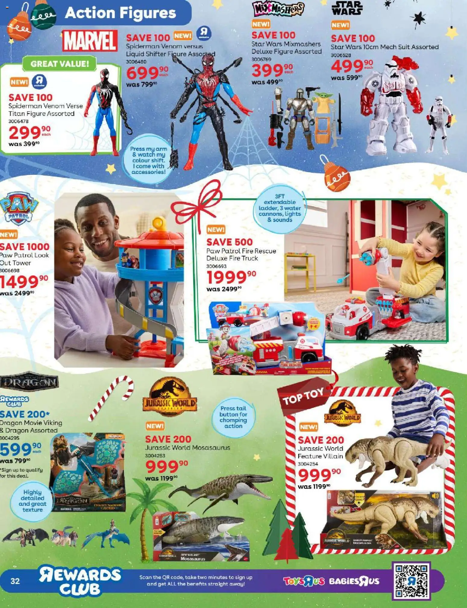 New Toys R Us catalogue – valid from 23.10.2025 | Page: 32 | Products: Suit, Watch, Press, Water