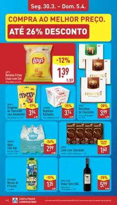 Pré-visualização Aldi folheto válido de 30.03.2026 | Página: 16 | Produtos: Agua, Sal, Leite, Vinho tinto
