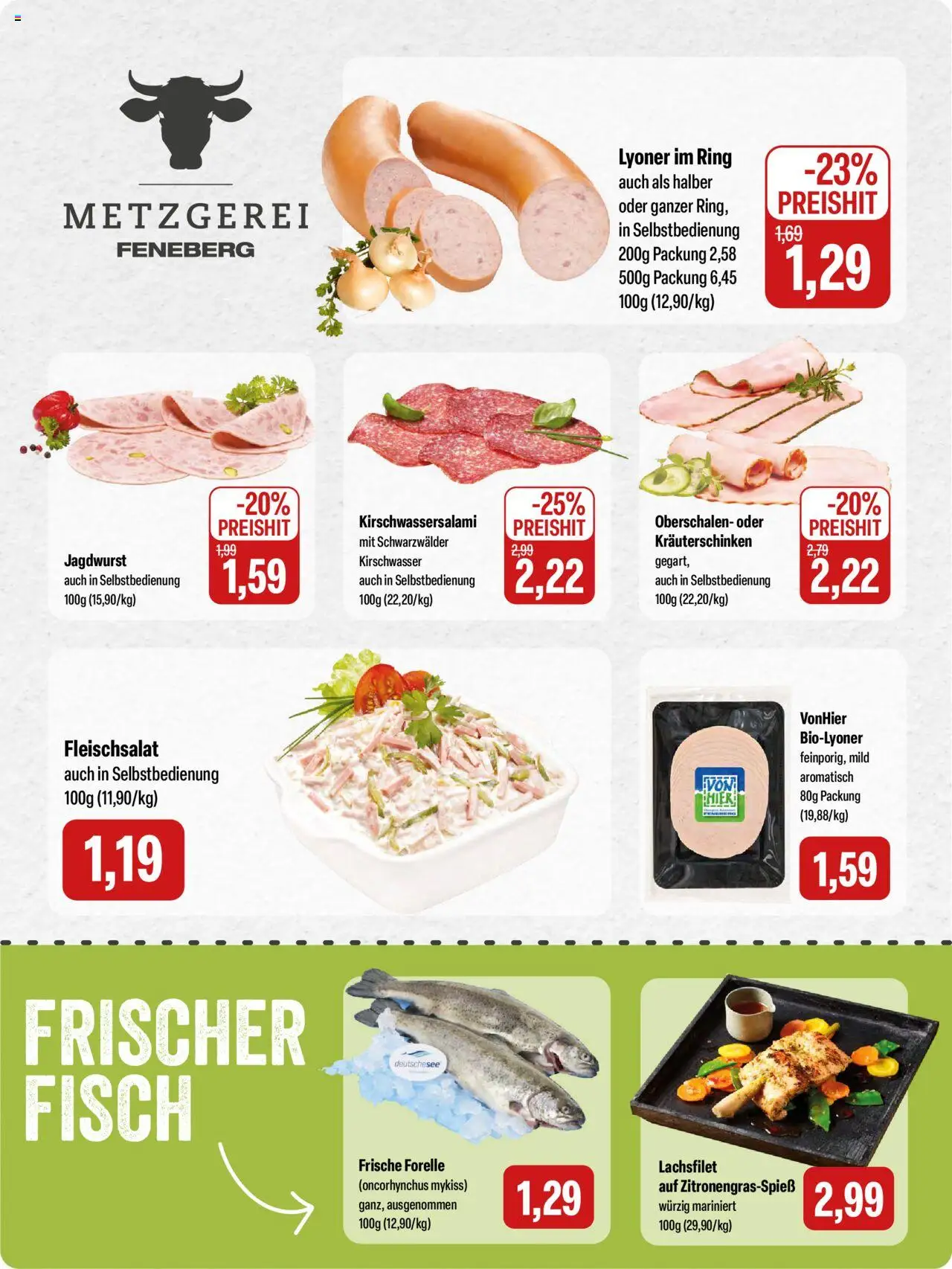 Feneberg Angebote – gültig ab 16.10.2025 | Seite: 2 | Produkte: Fisch