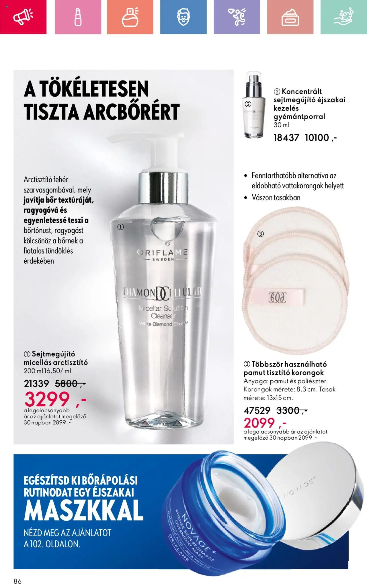 Oriflame akciós ujság - amely érvényes a következő dátumtól: 17.08.2025 | Oldal: 86 | Termékek: Bor